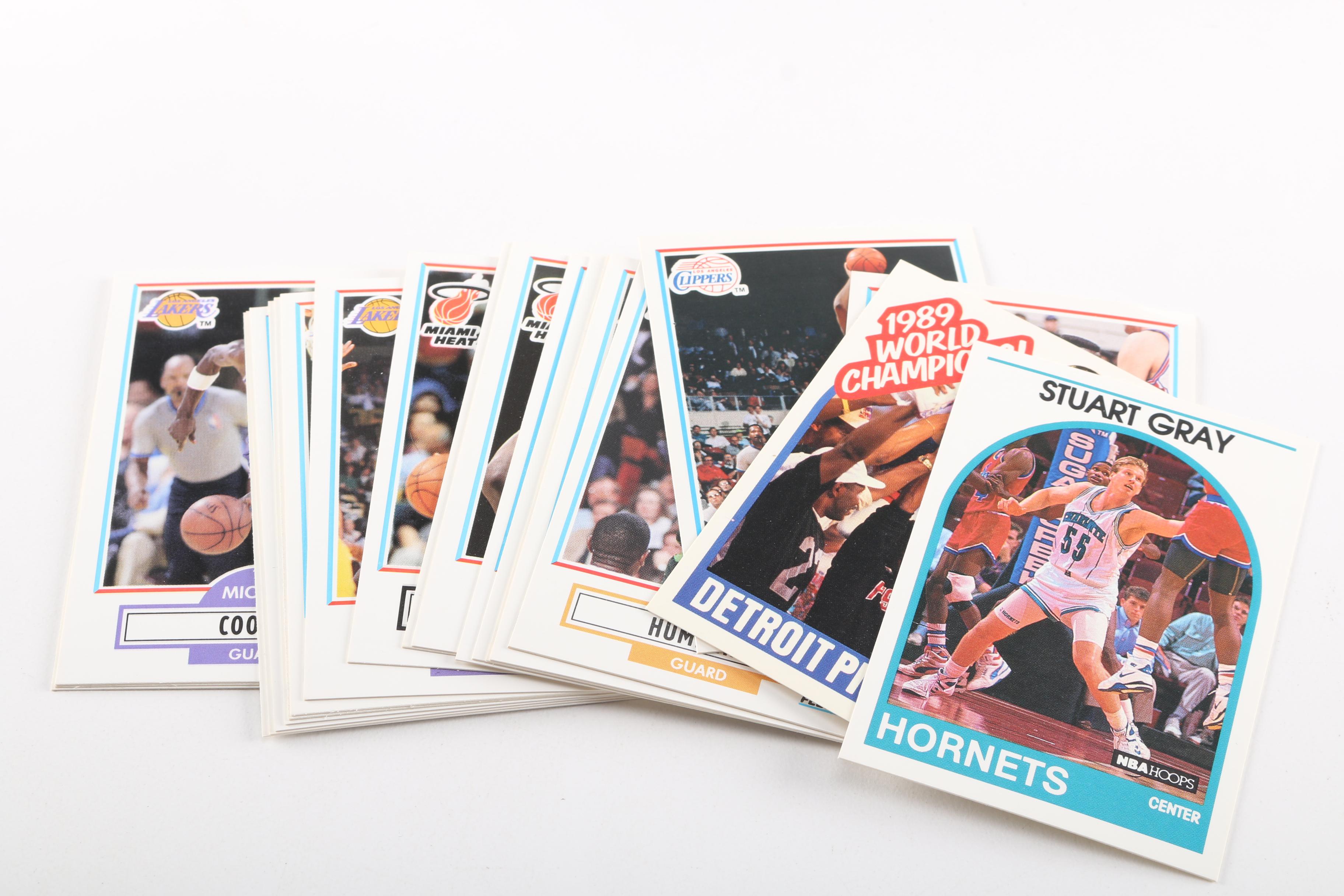 Collection of 1990s Basketball Cards