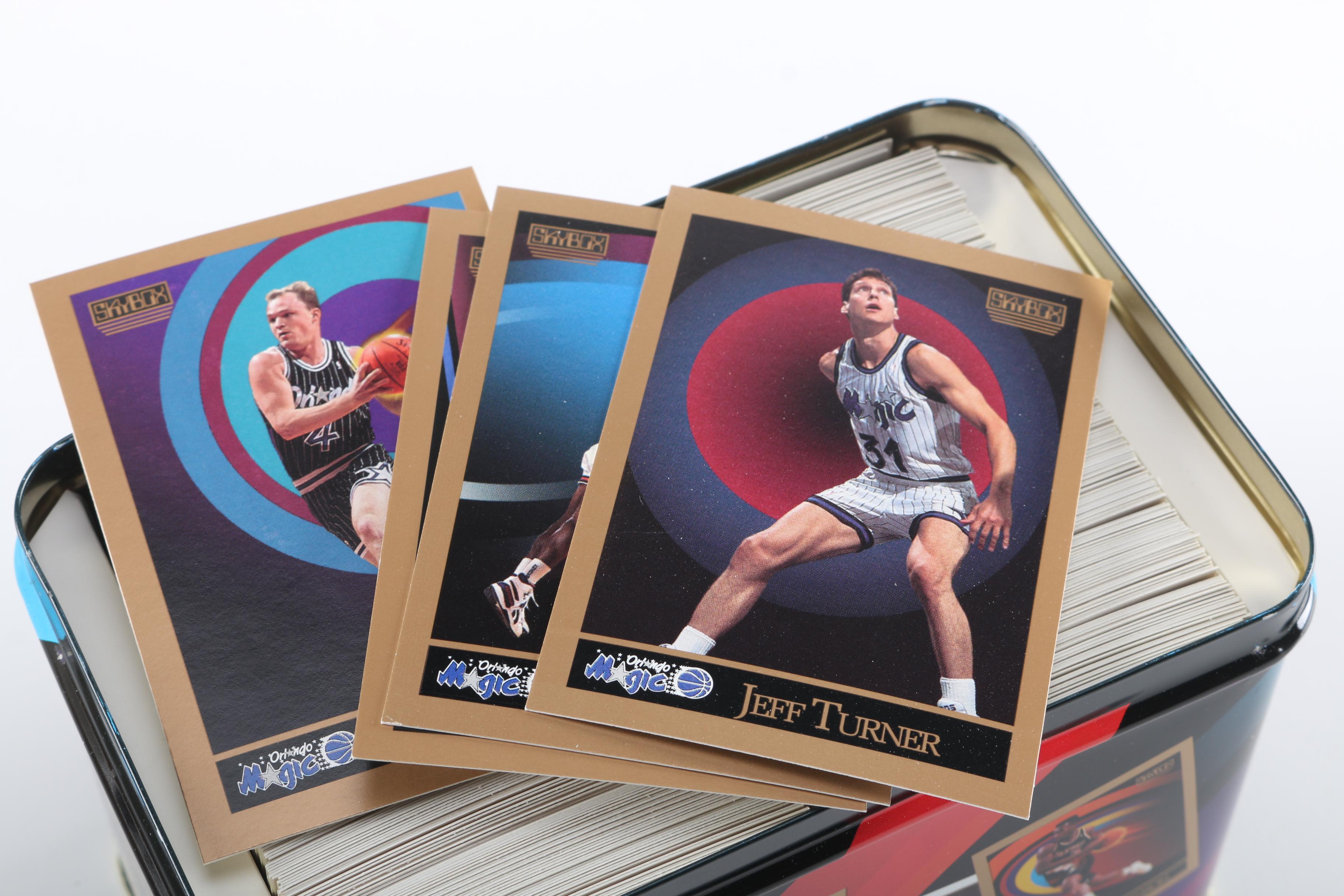 Collection of 1990s Basketball Cards