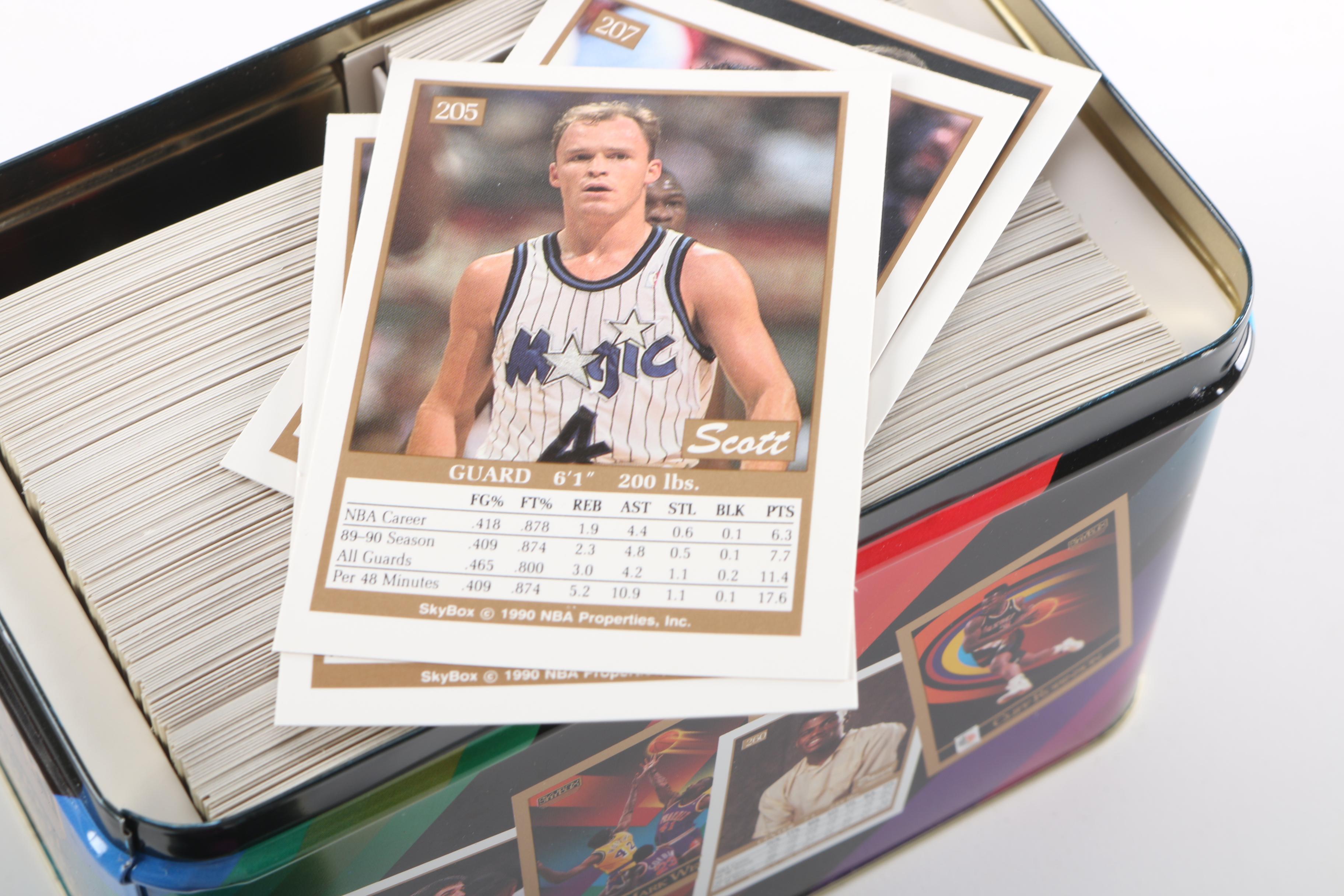 Collection of 1990s Basketball Cards
