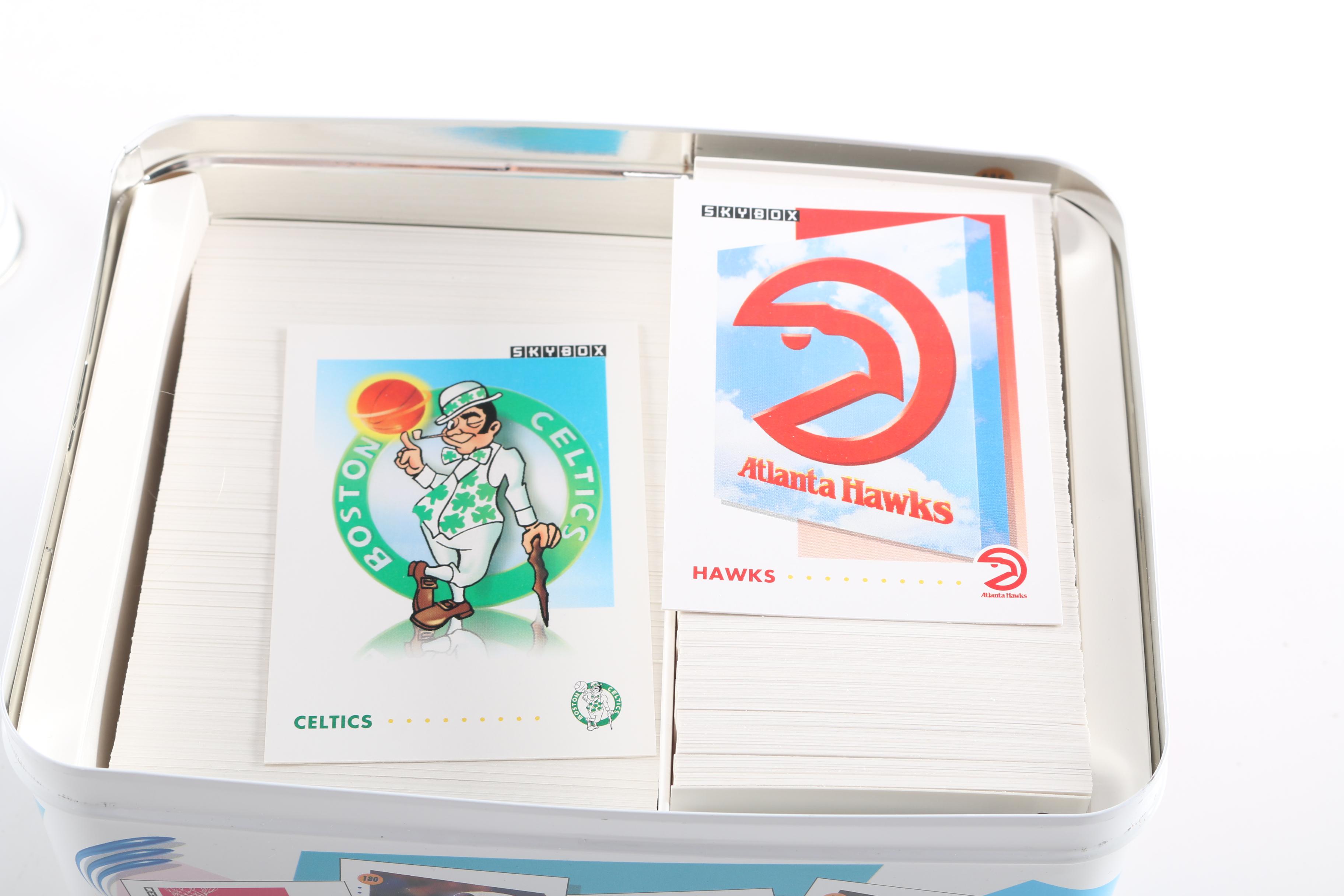 Collection of 1990s Basketball Cards