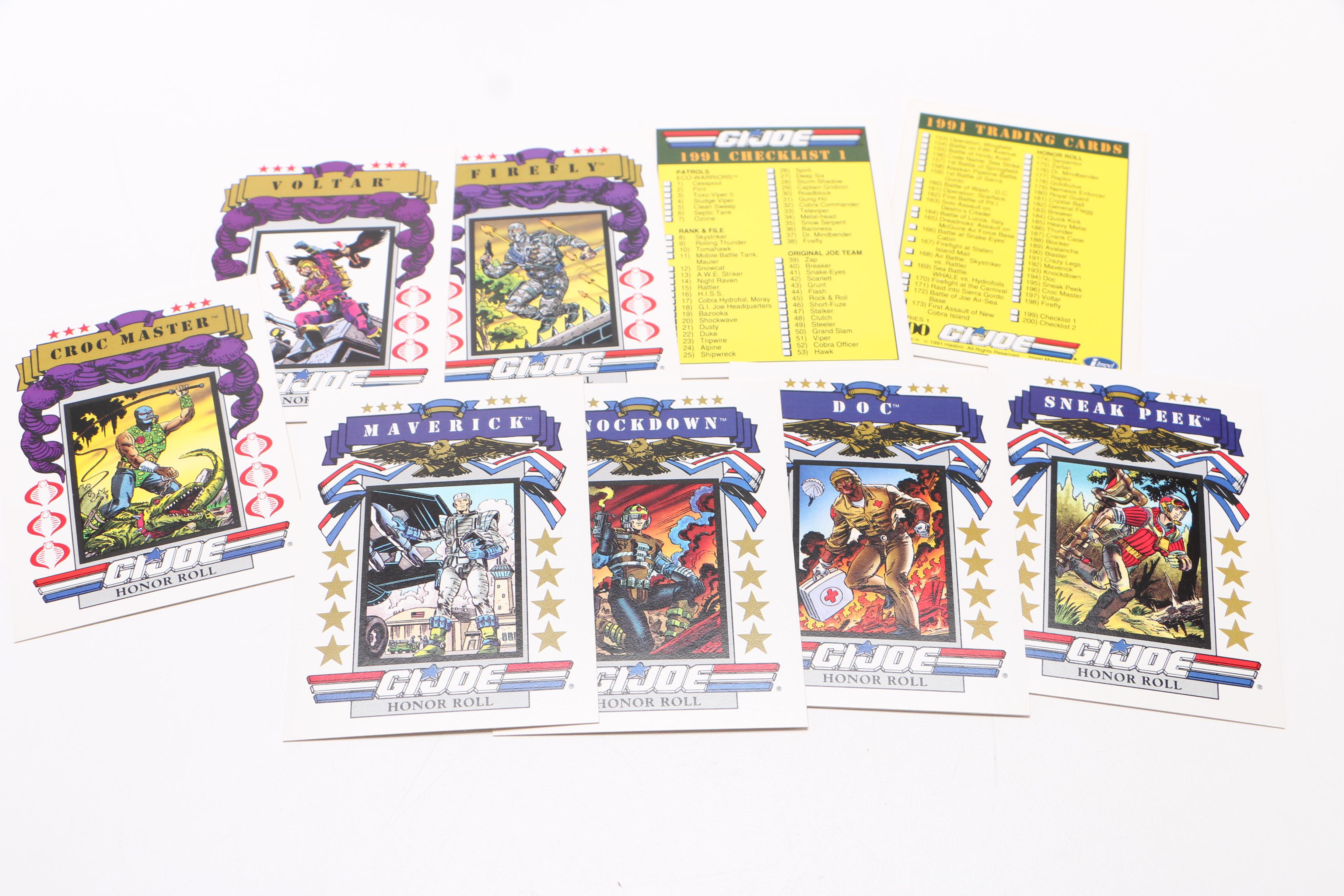 1991 Impel G.I. Joe Trading Cards