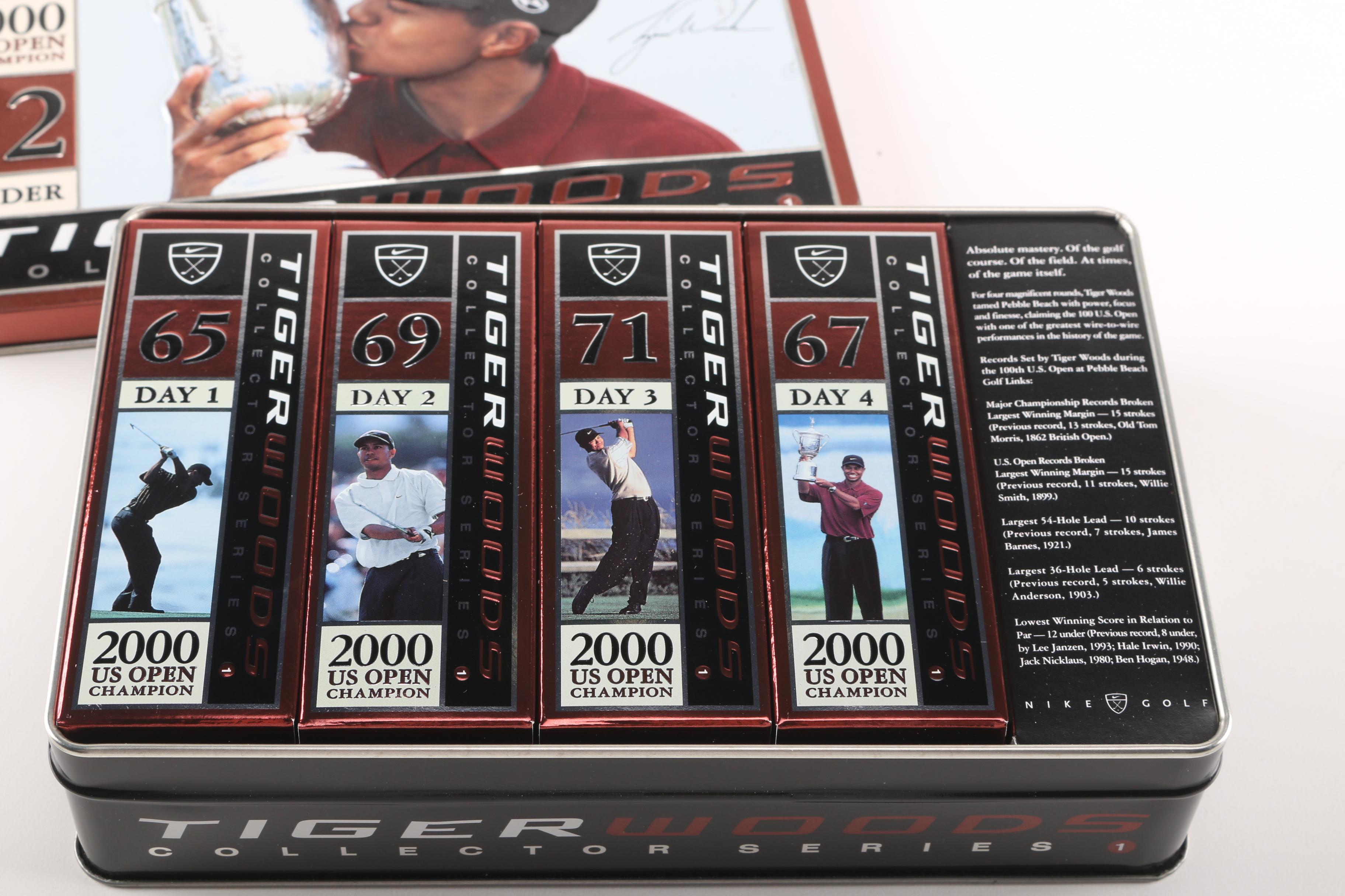 Tiger Woods Collector Series Golf Balls
