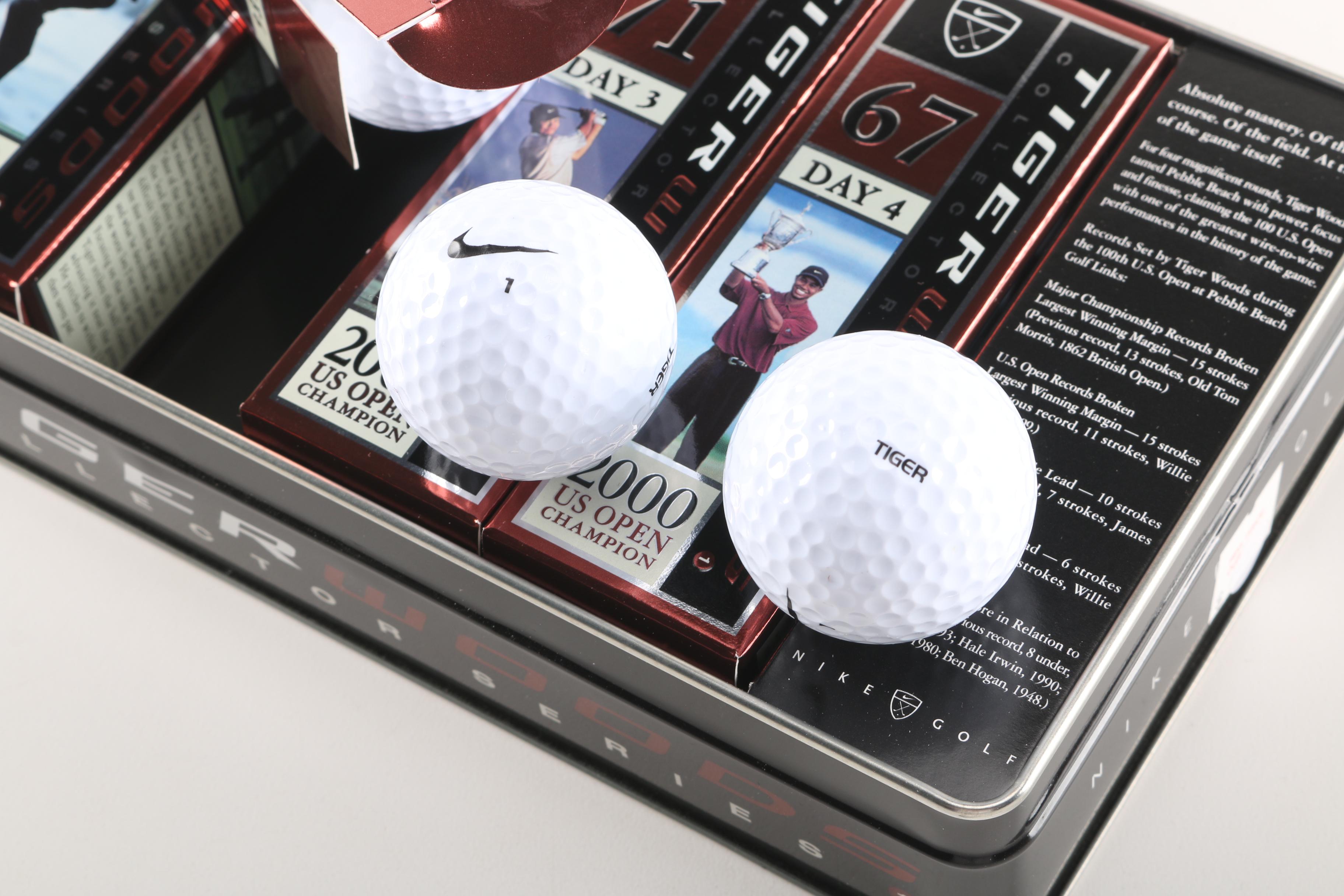 Tiger Woods Collector Series Golf Balls