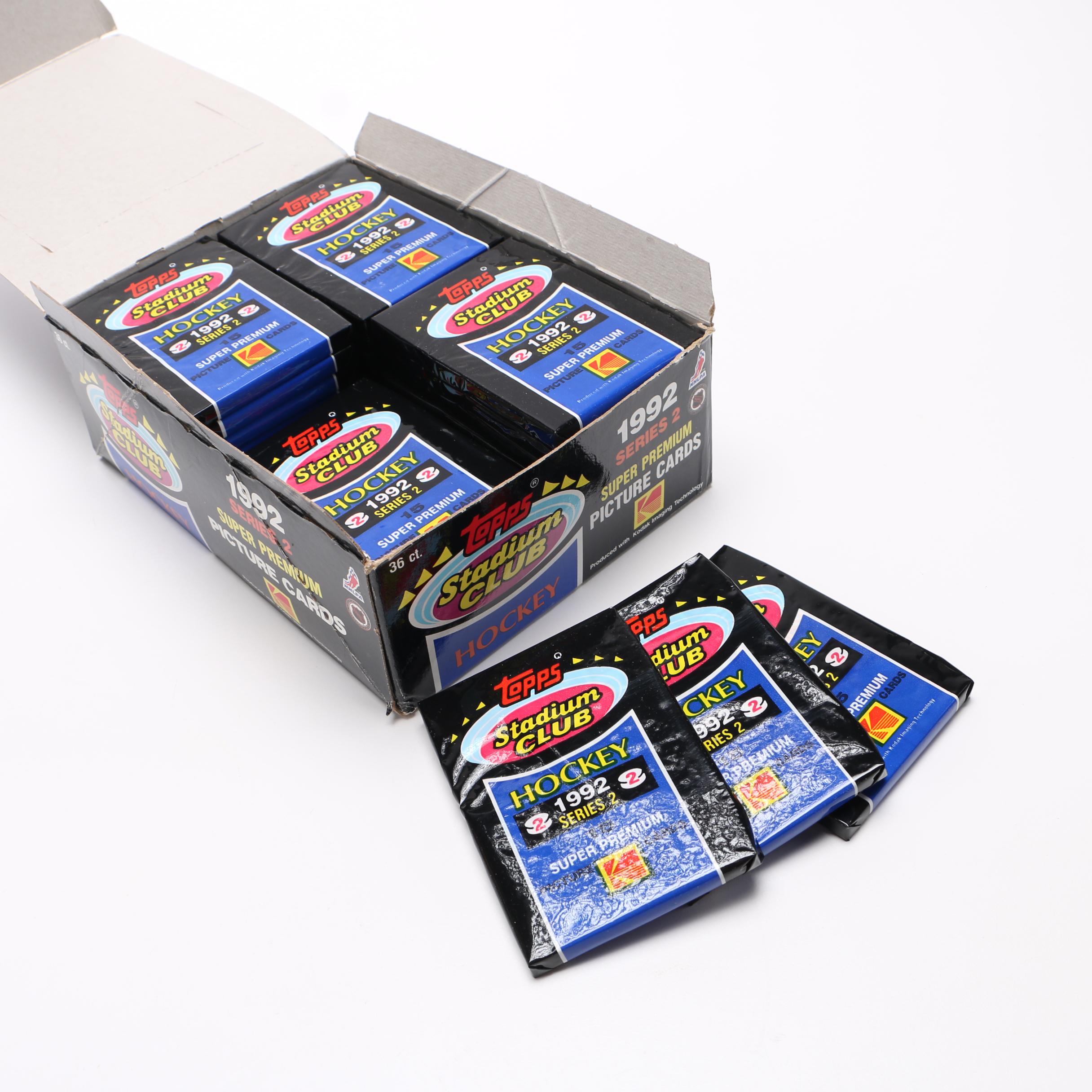 Assortment of Circa 1990 Hockey Trading Cards