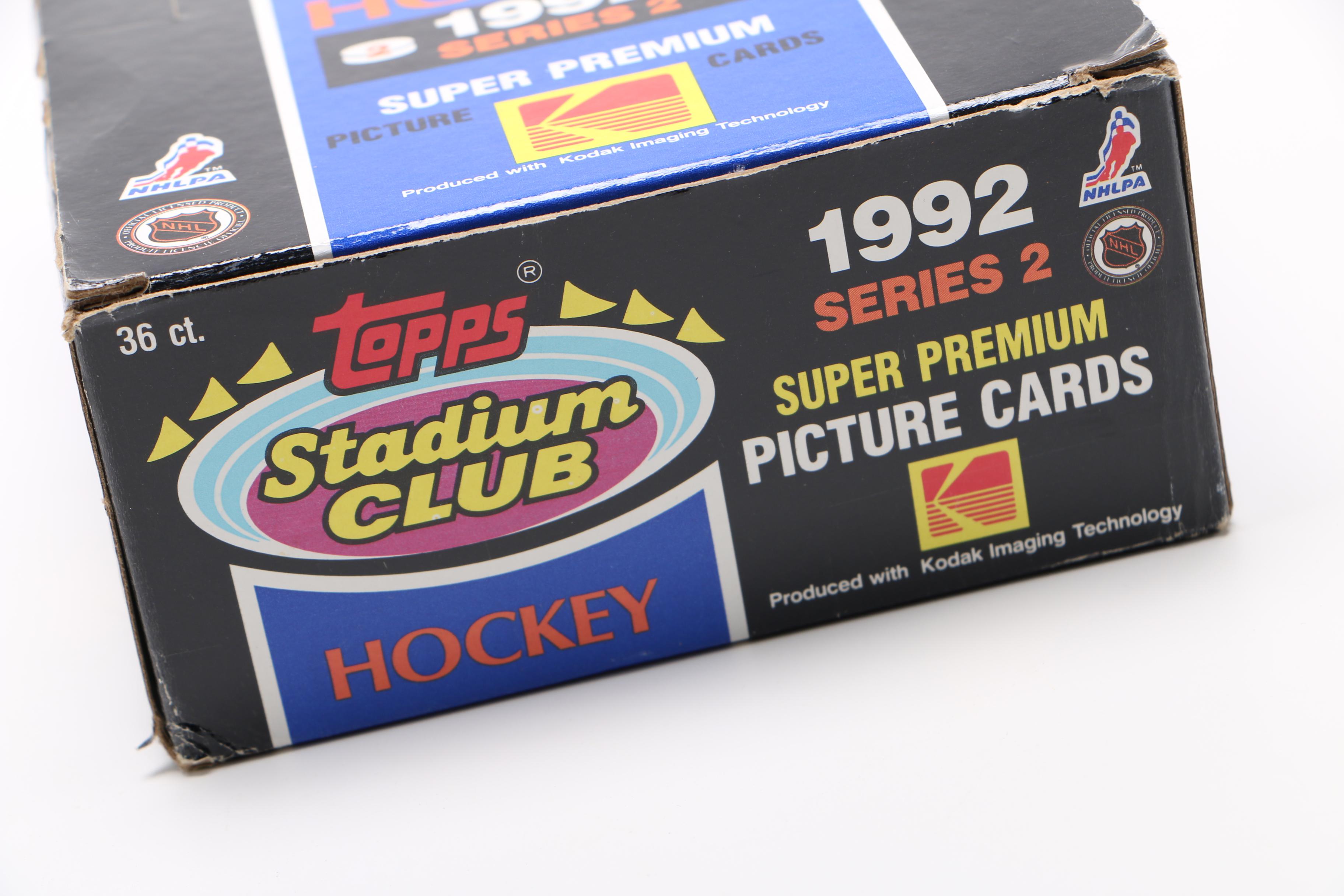 Assortment of Circa 1990 Hockey Trading Cards