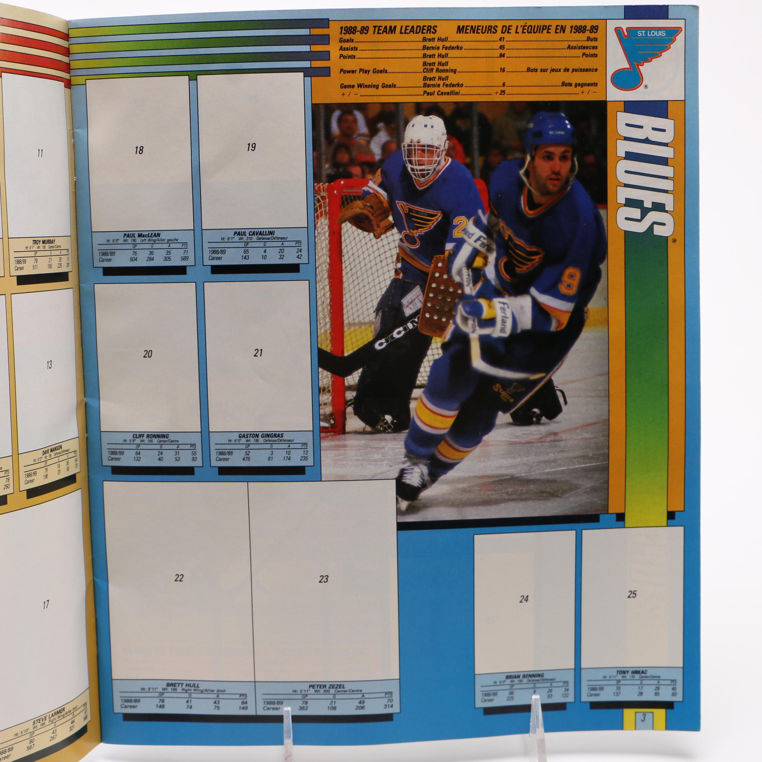 Assortment of Circa 1990 Hockey Trading Cards