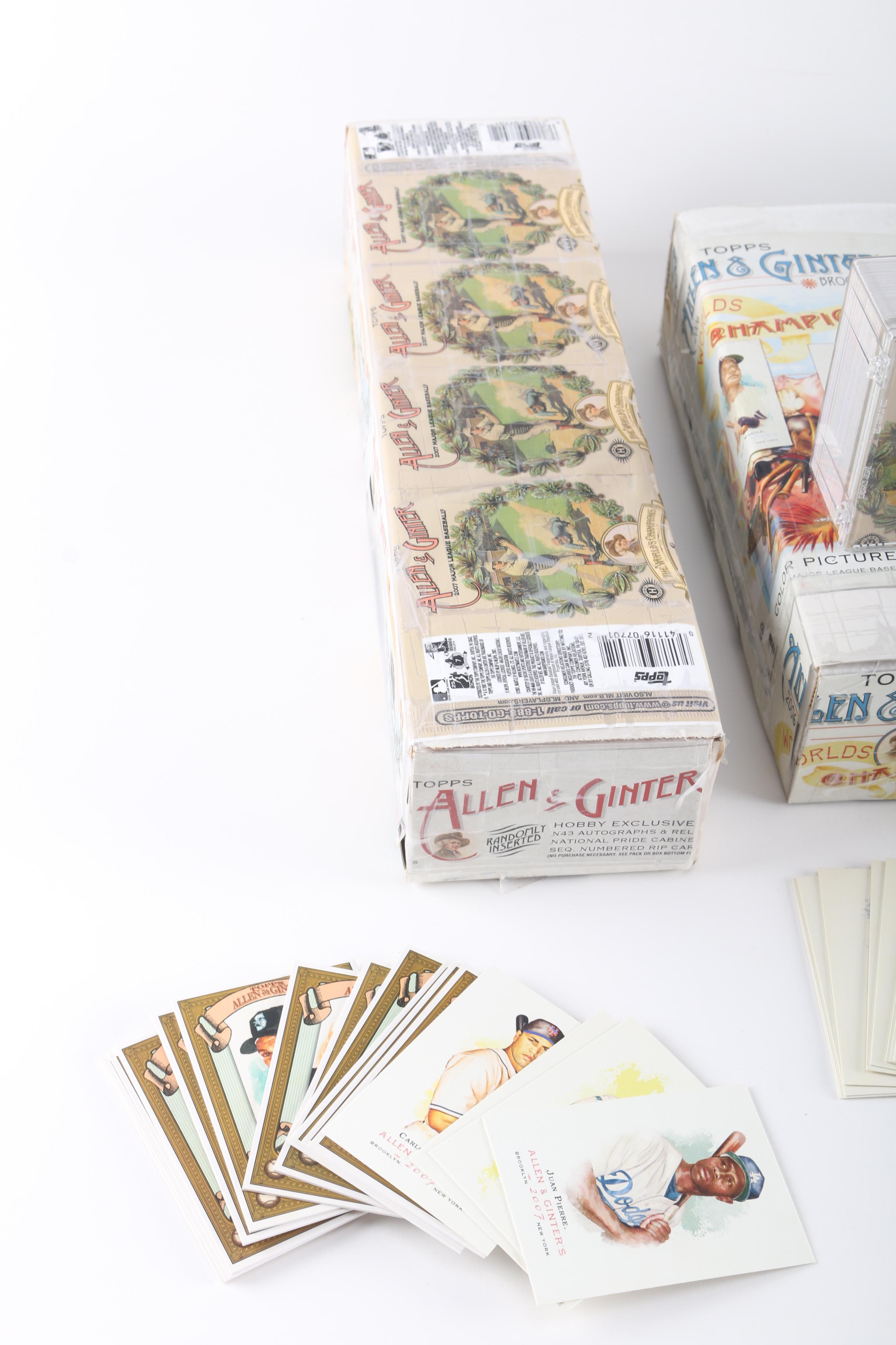 Topps "Allen and Ginter" Baseball Cards