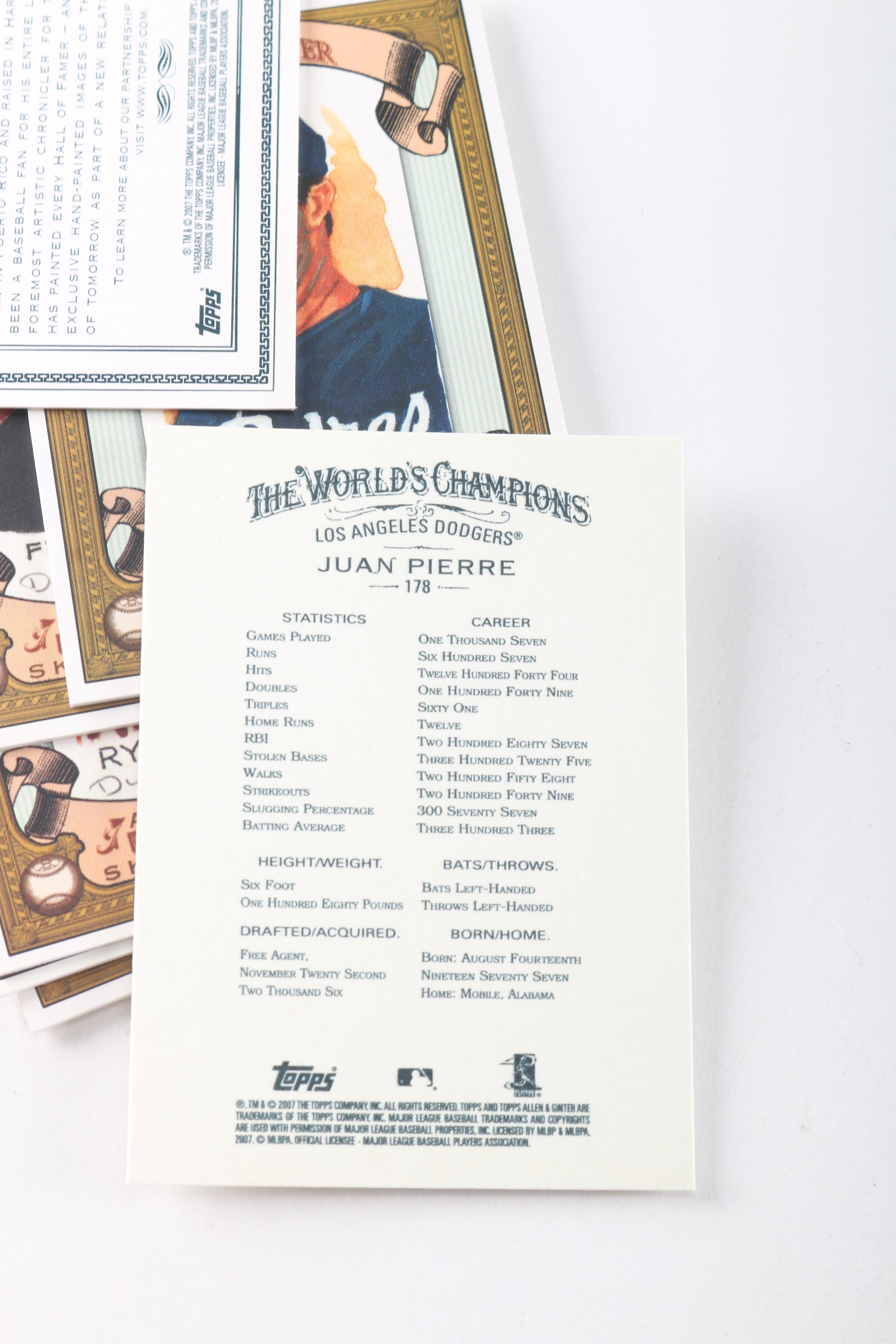 Topps "Allen and Ginter" Baseball Cards