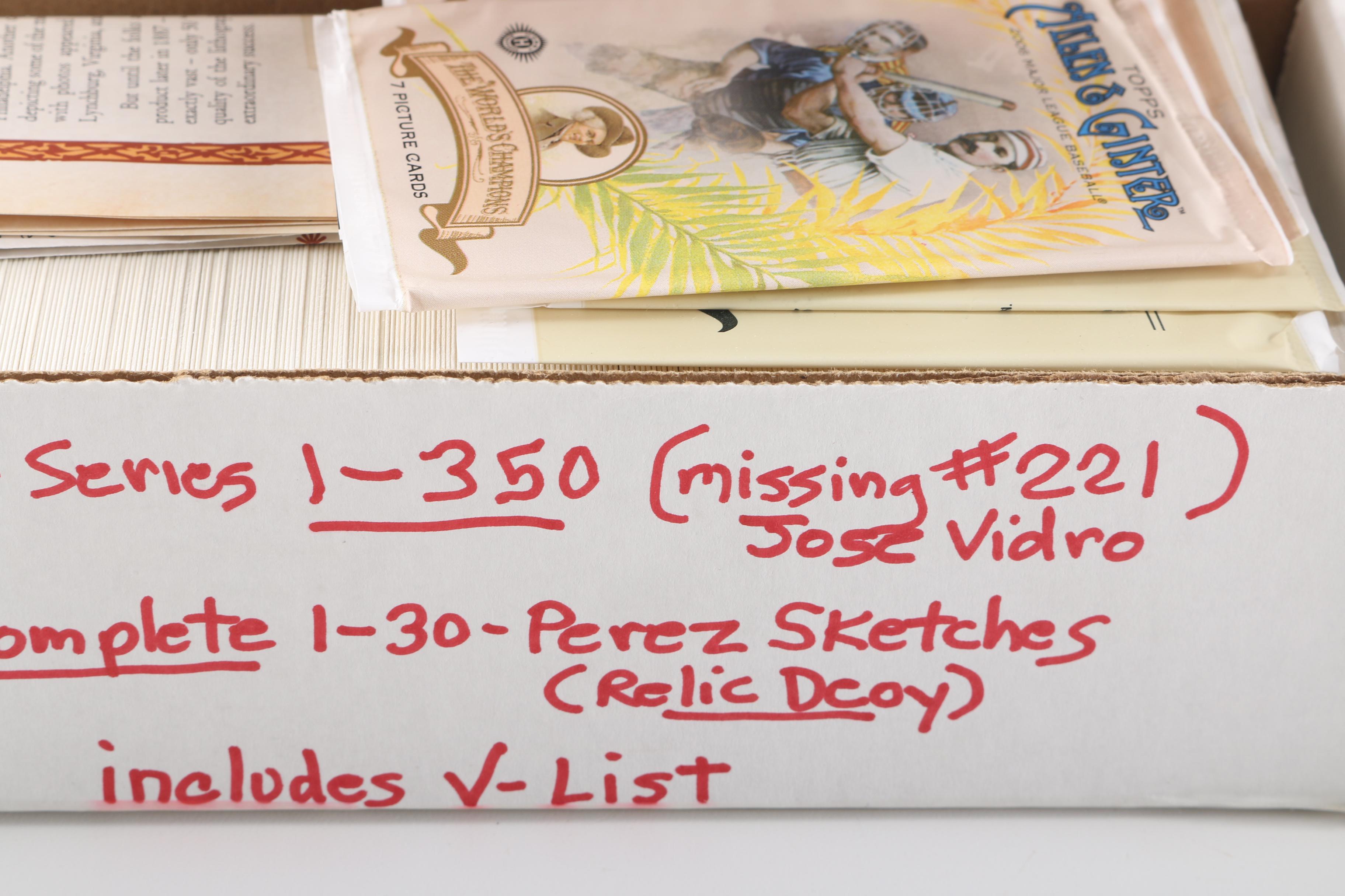 Topps "Allen and Ginter" Baseball Cards