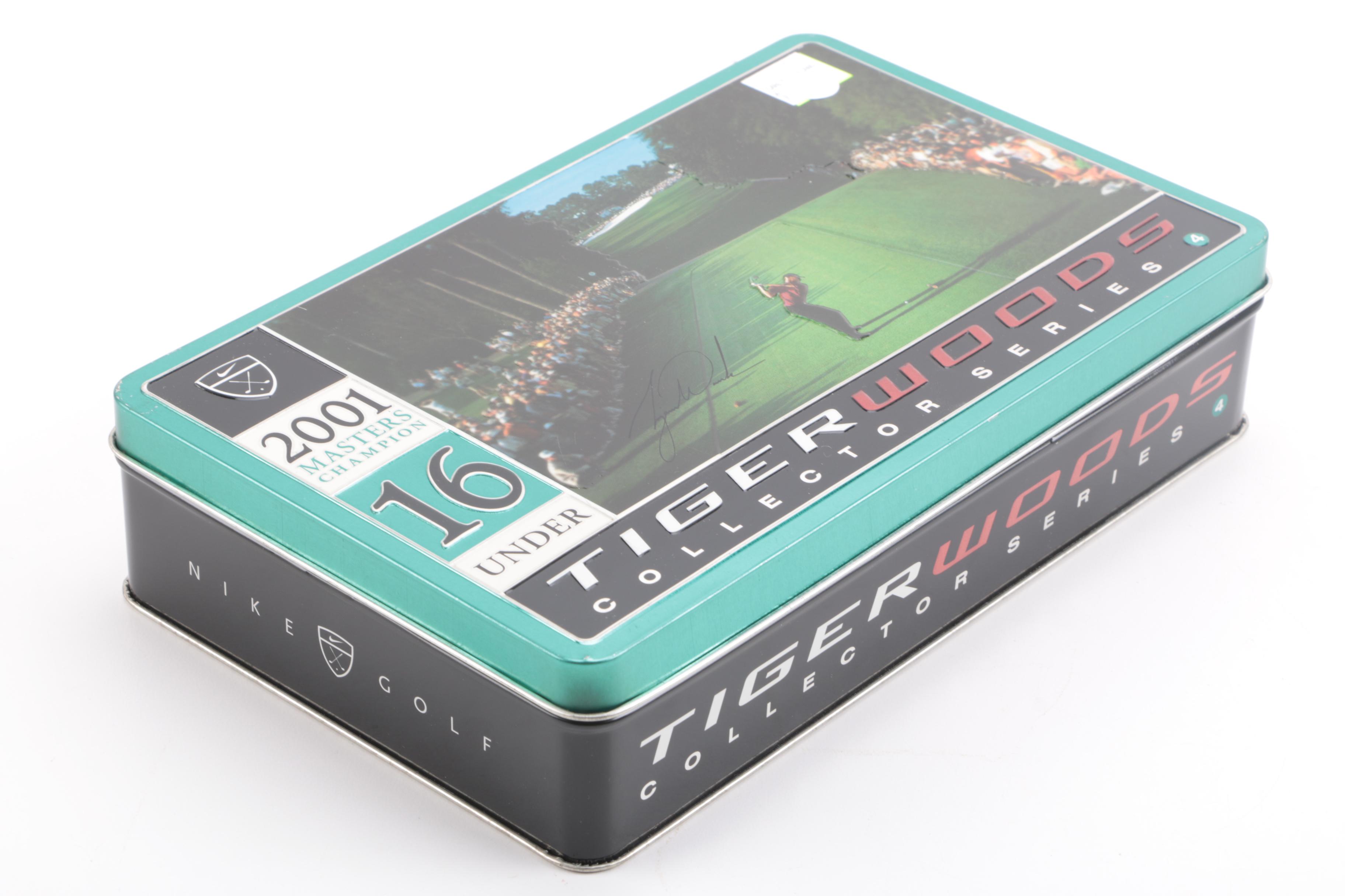 2000 and 2001 Tiger Woods Collector Series Golf Balls