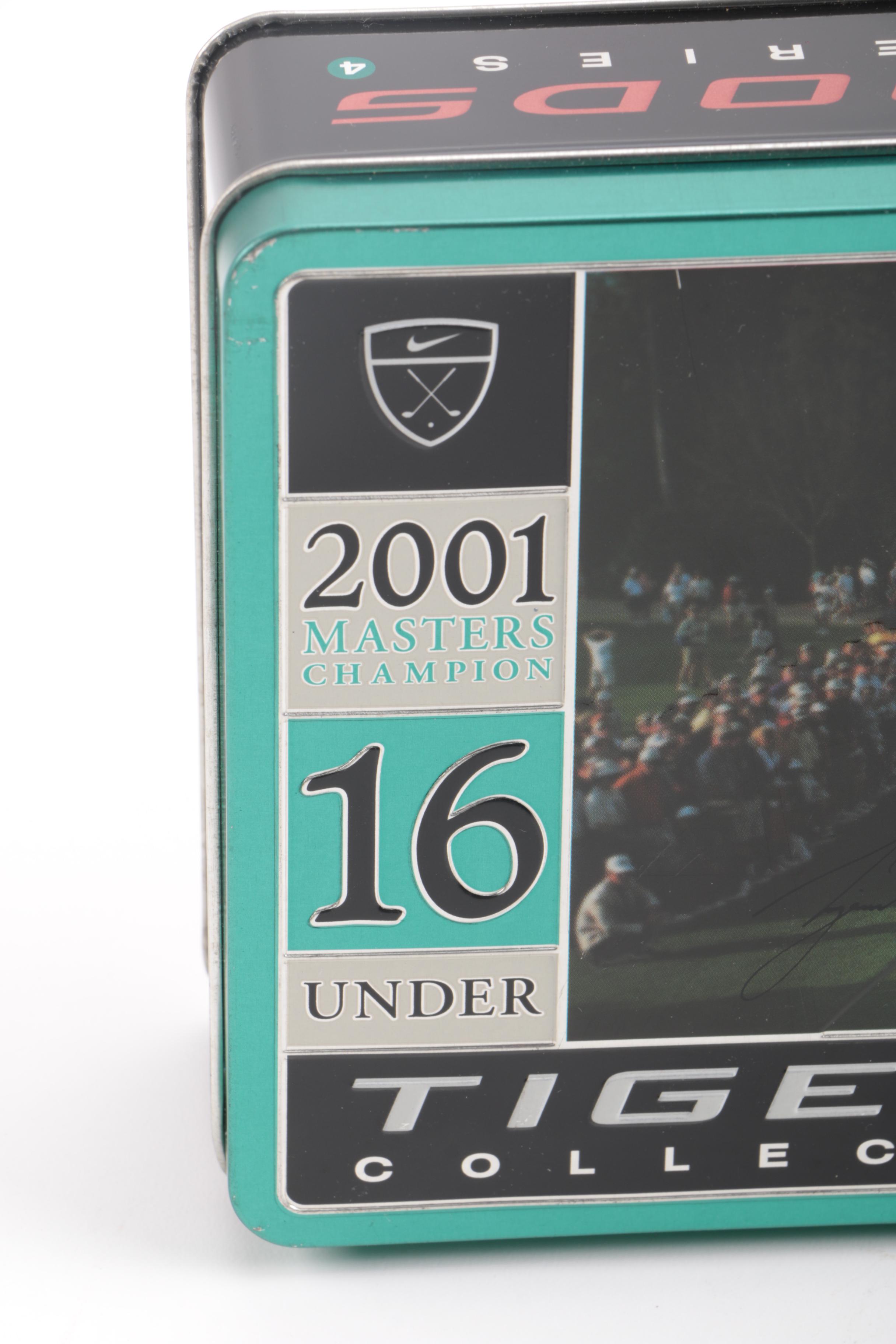 2000 and 2001 Tiger Woods Collector Series Golf Balls