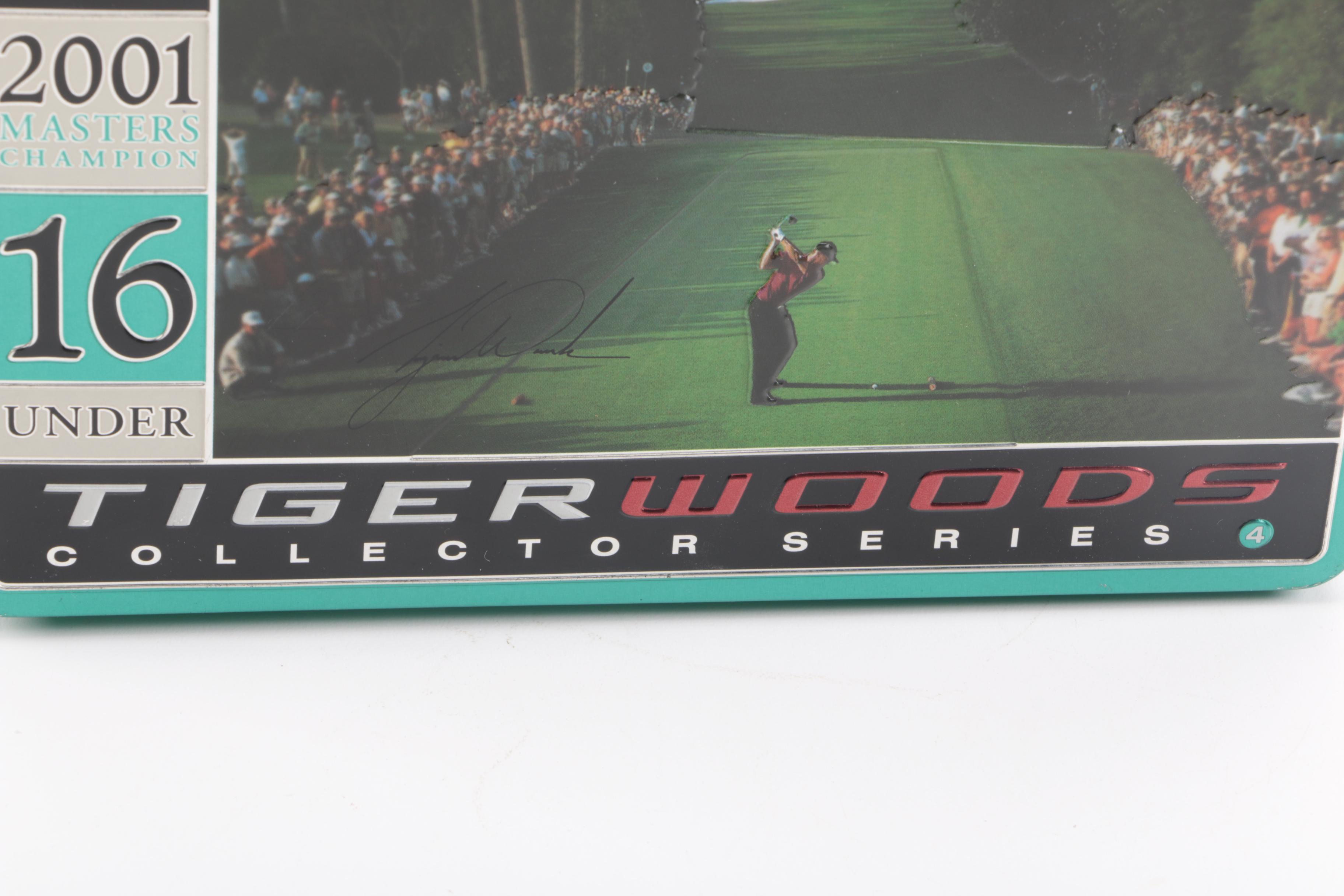 2000 and 2001 Tiger Woods Collector Series Golf Balls
