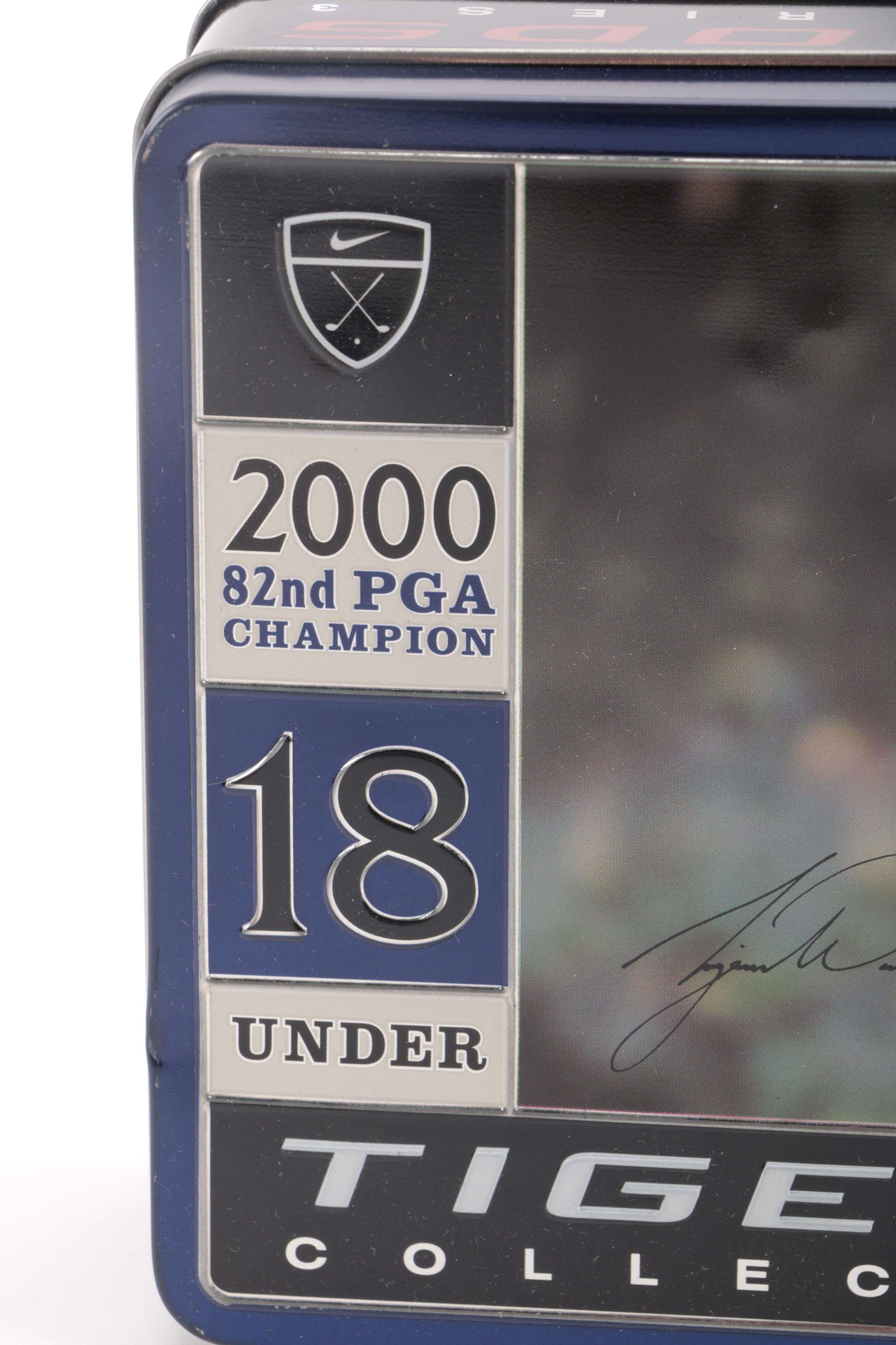 2000 and 2001 Tiger Woods Collector Series Golf Balls