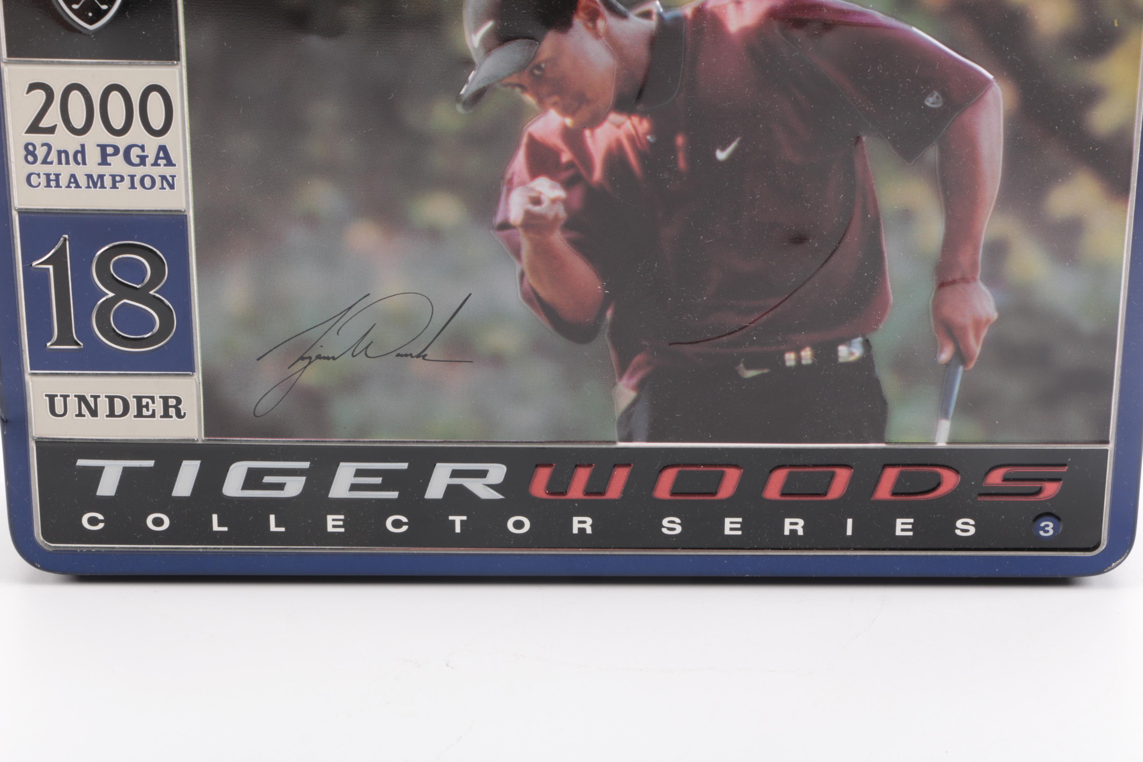 2000 and 2001 Tiger Woods Collector Series Golf Balls