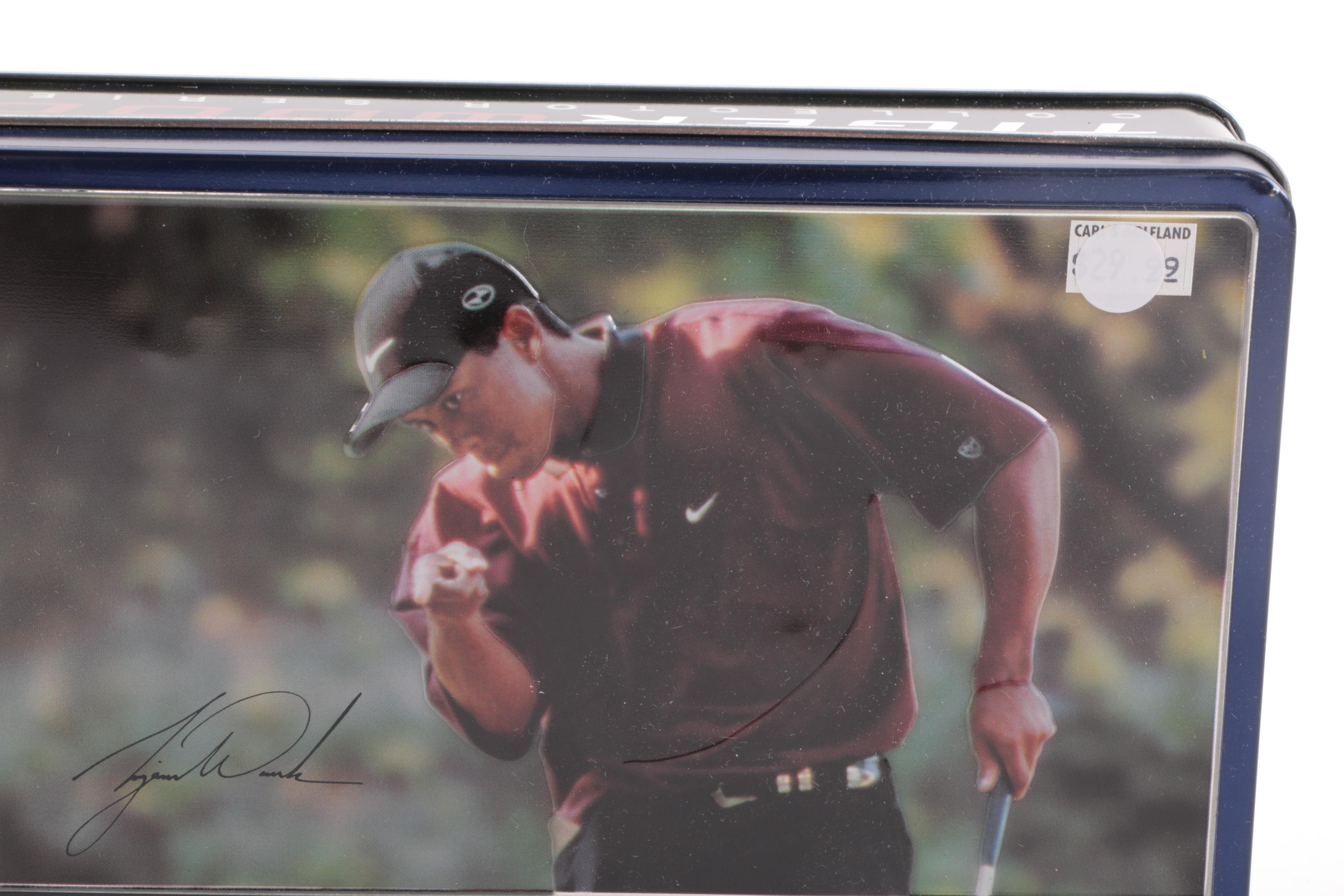 2000 and 2001 Tiger Woods Collector Series Golf Balls