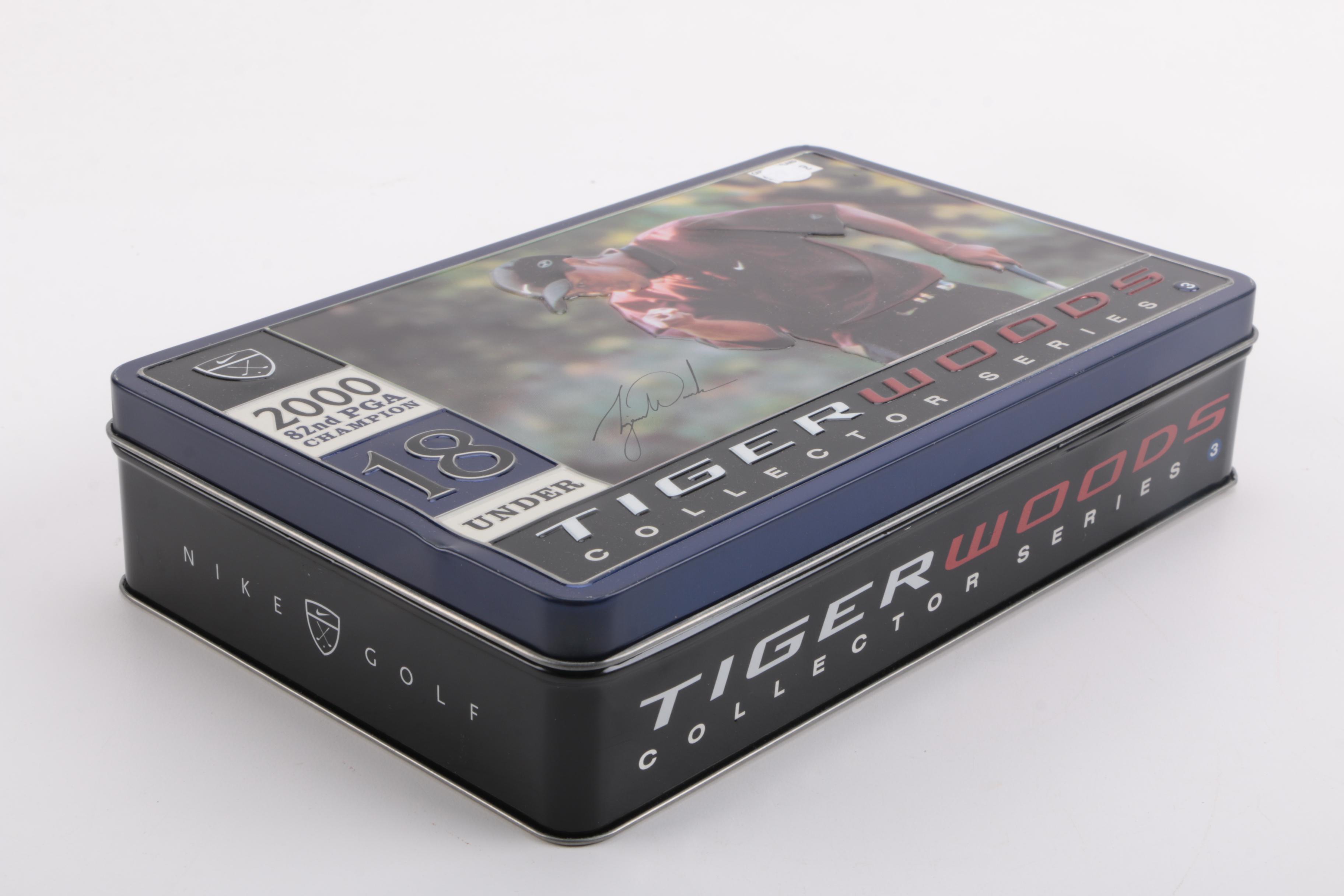 2000 and 2001 Tiger Woods Collector Series Golf Balls