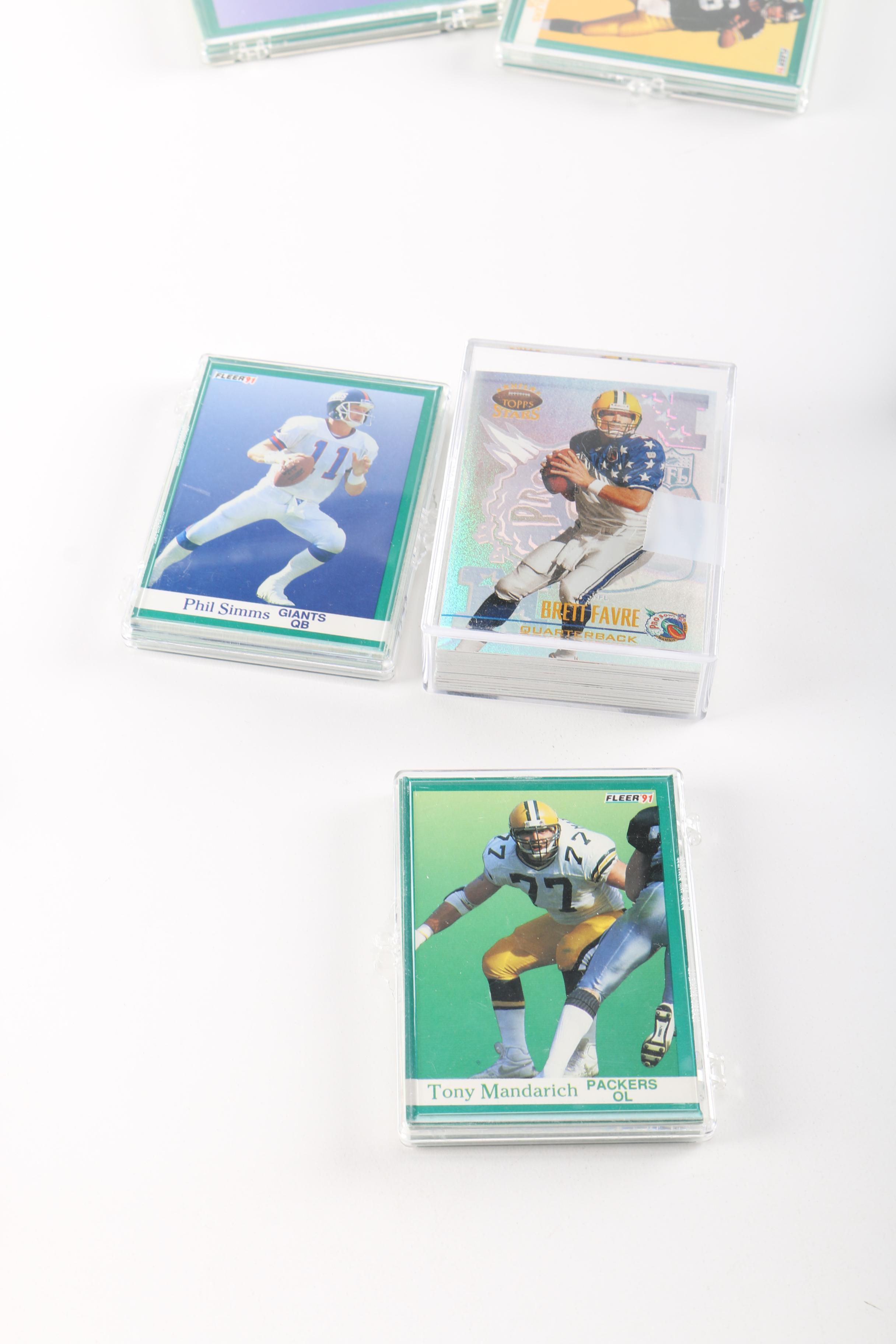 1991 Football Cards From Fleer and Topps