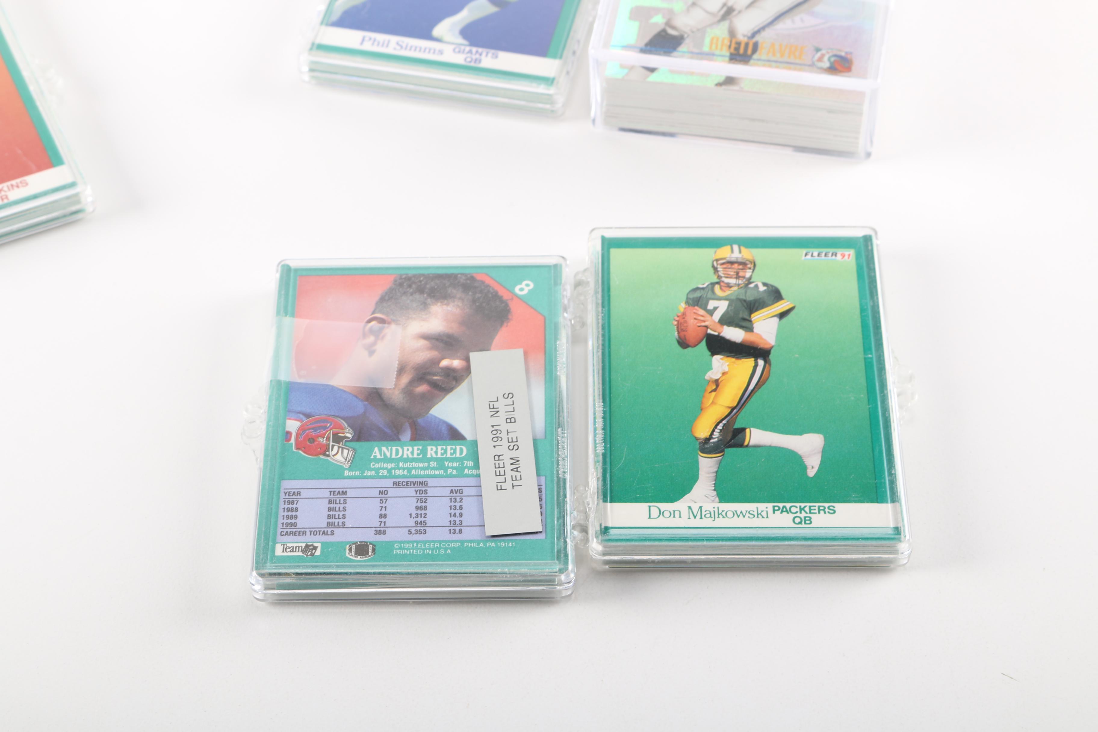 1991 Football Cards From Fleer and Topps