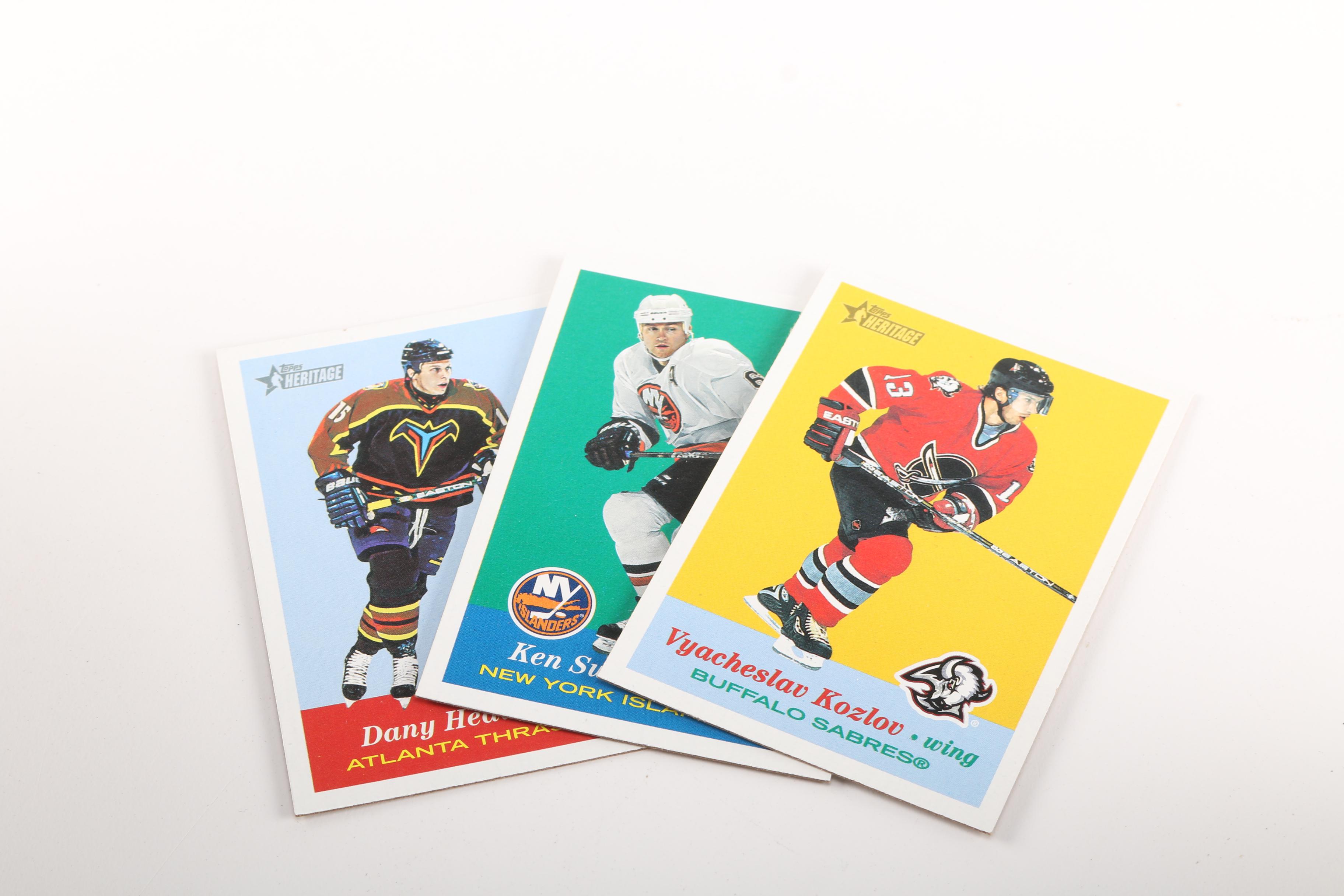 Collection of 1990s Hockey Cards