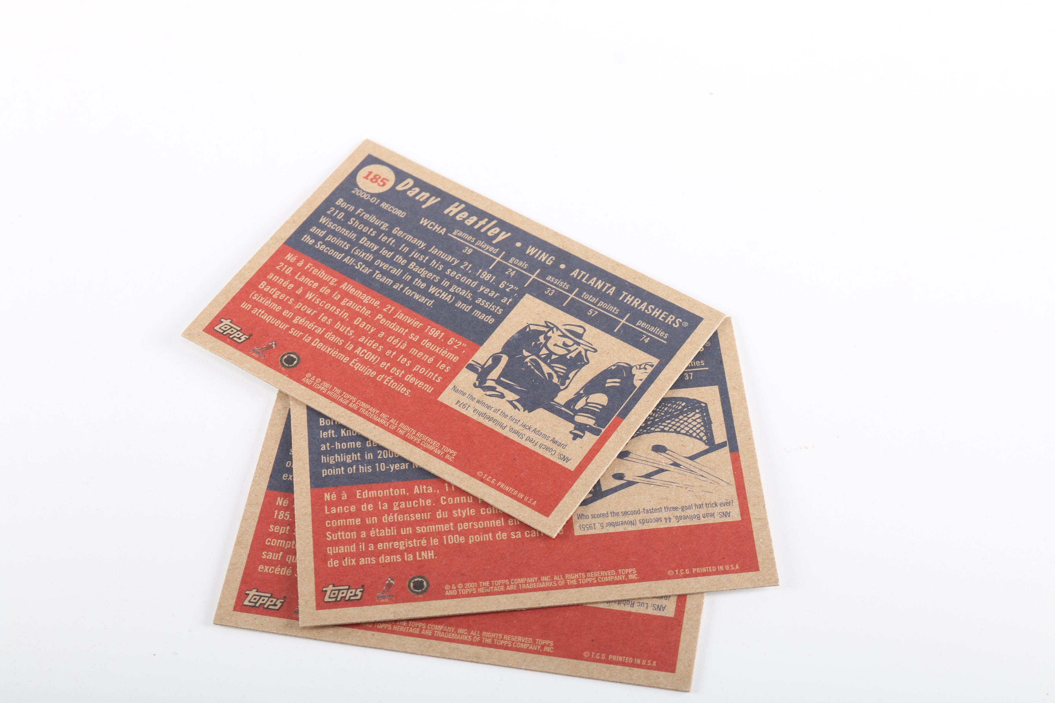 Collection of 1990s Hockey Cards