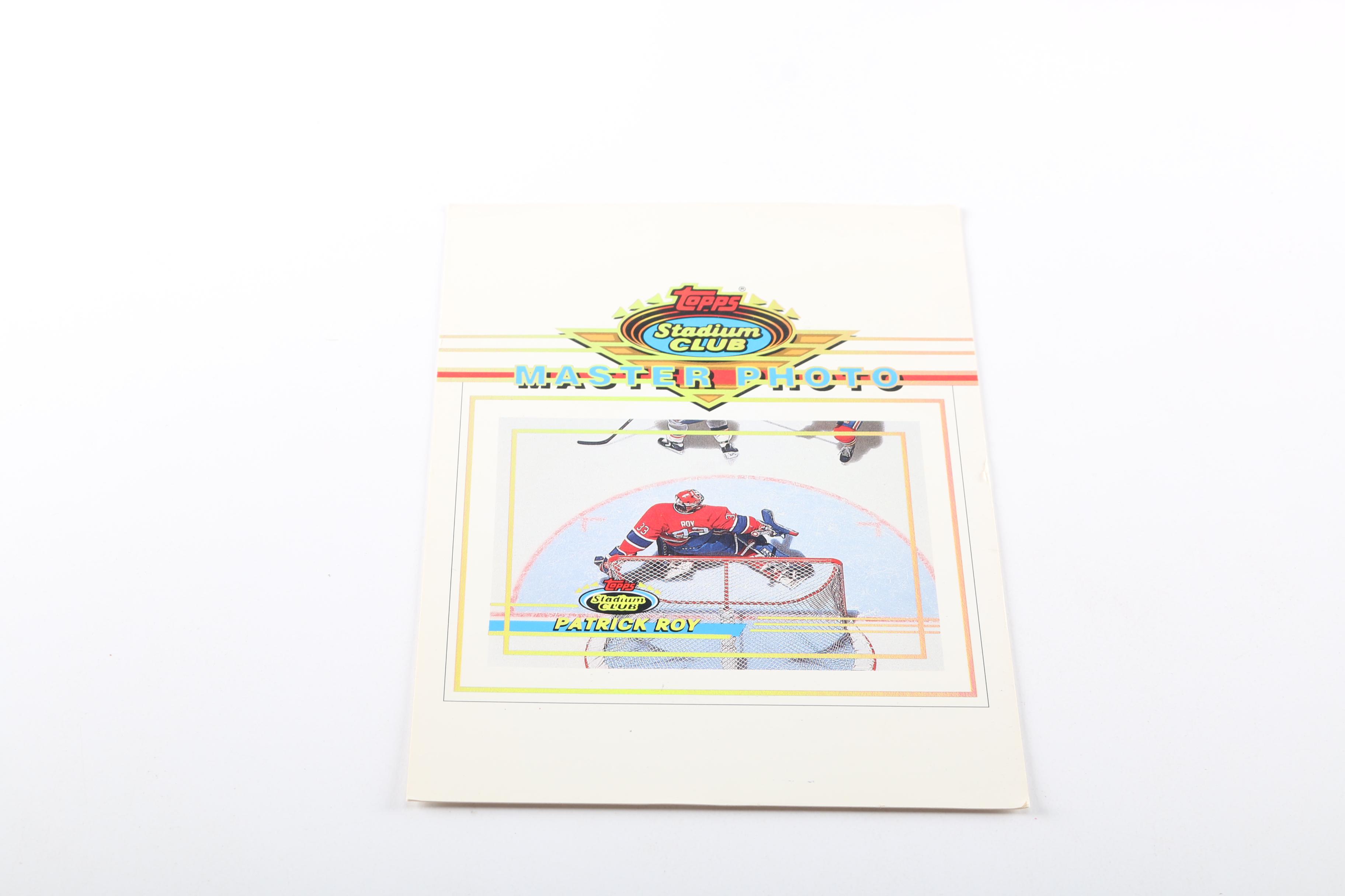 Assortment of 1990s Hockey Cards and Coins