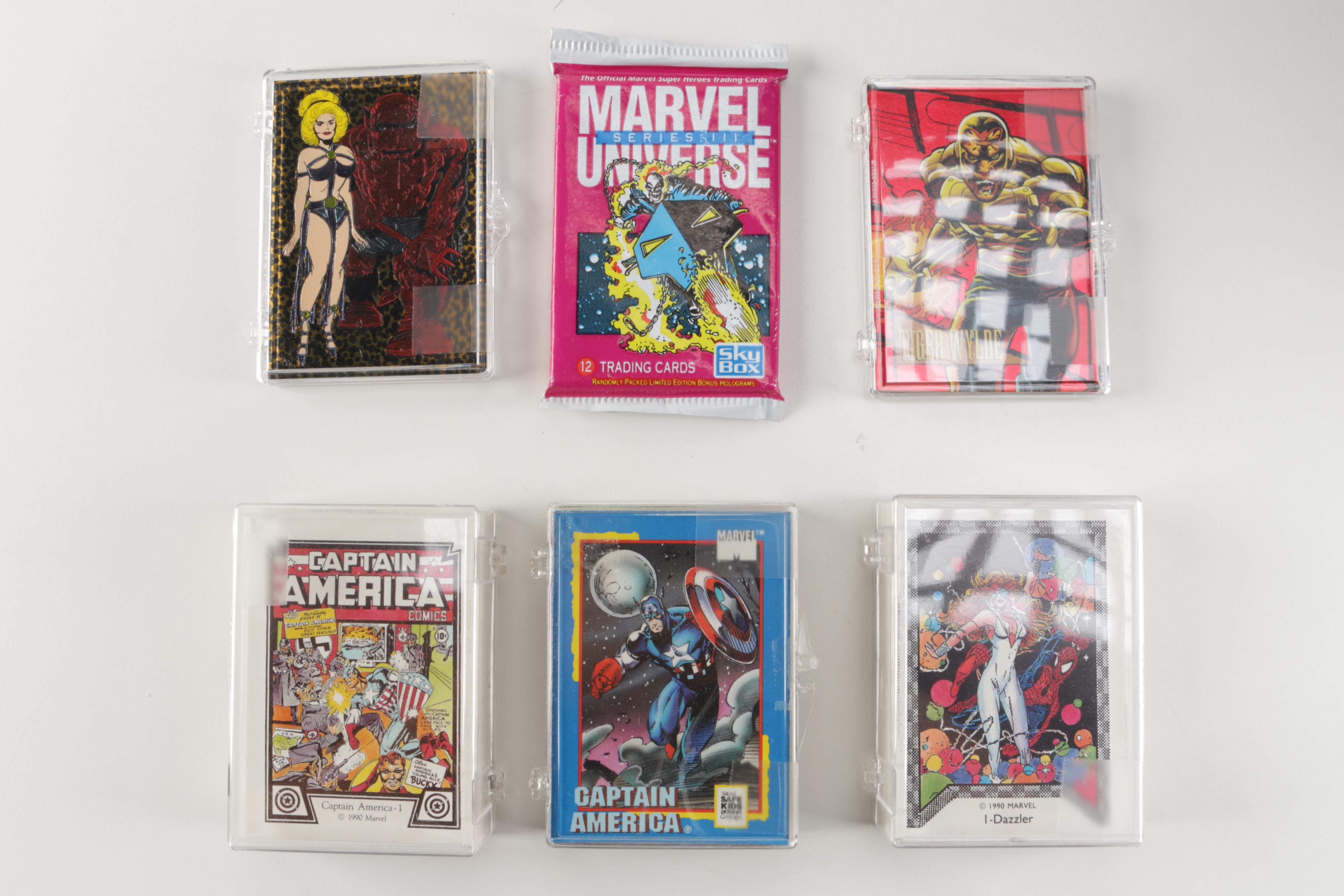 Assortment of Pop Culture Trading Cards