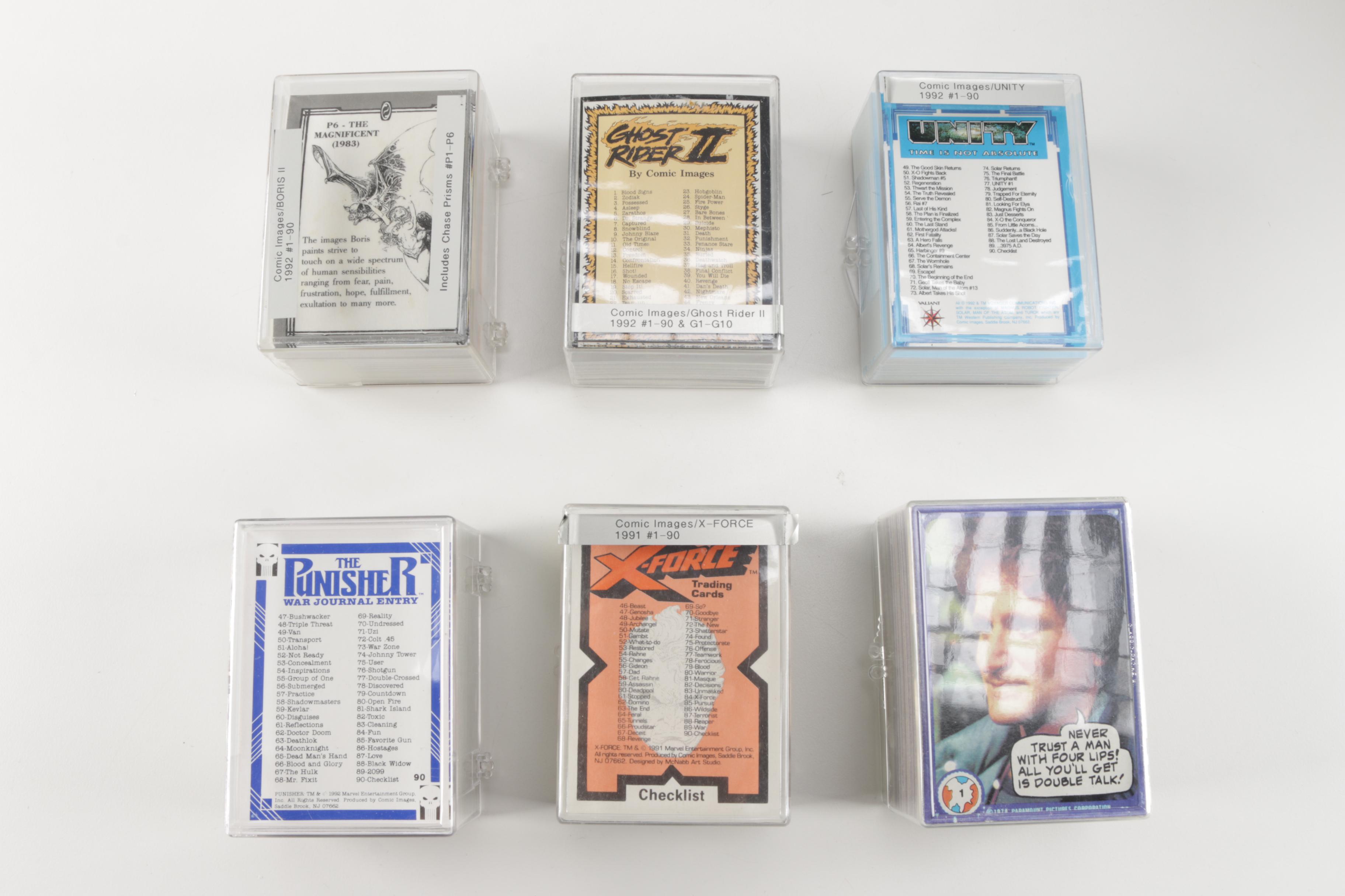 Assortment of Pop Culture Trading Cards