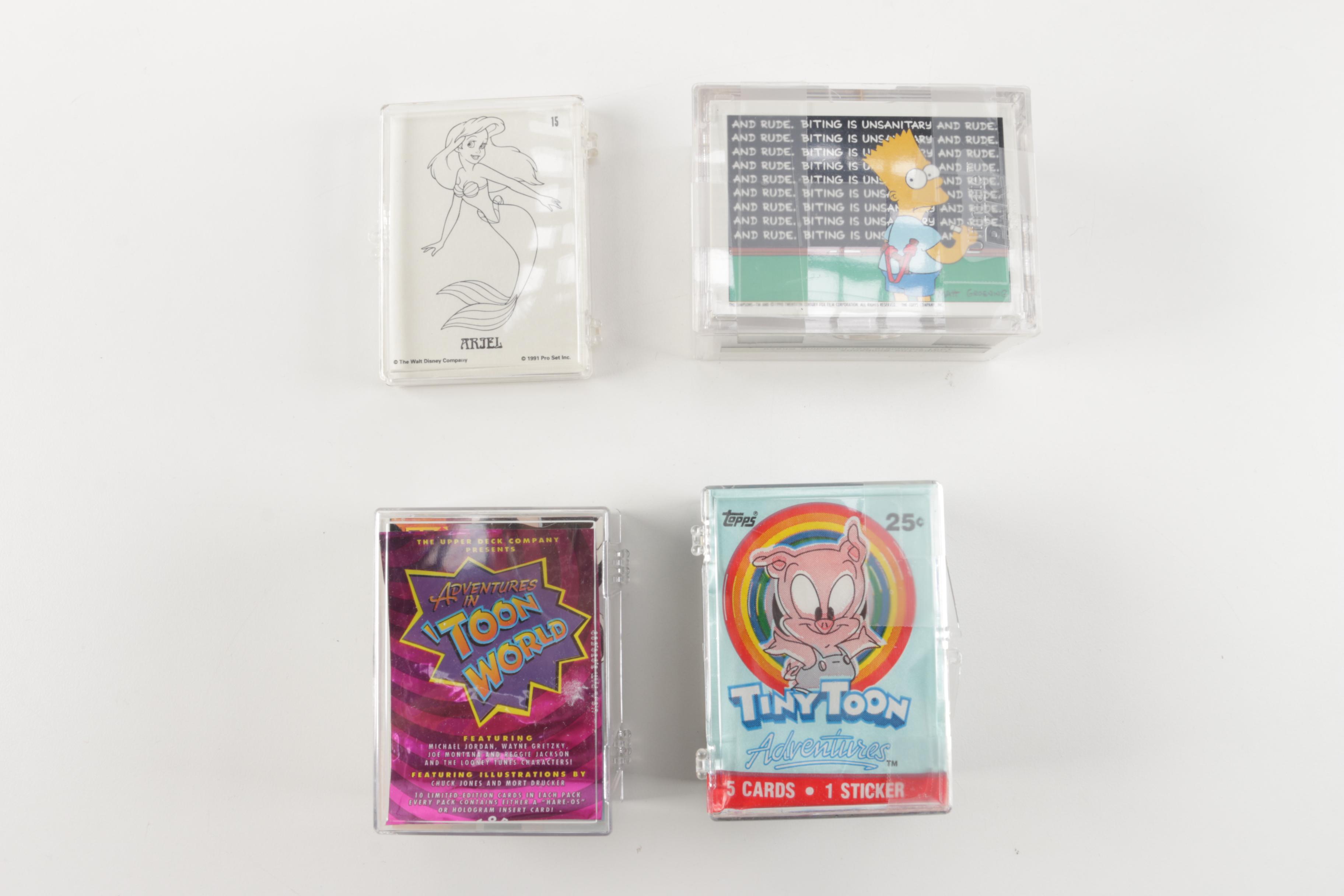 Assortment of Pop Culture Trading Cards