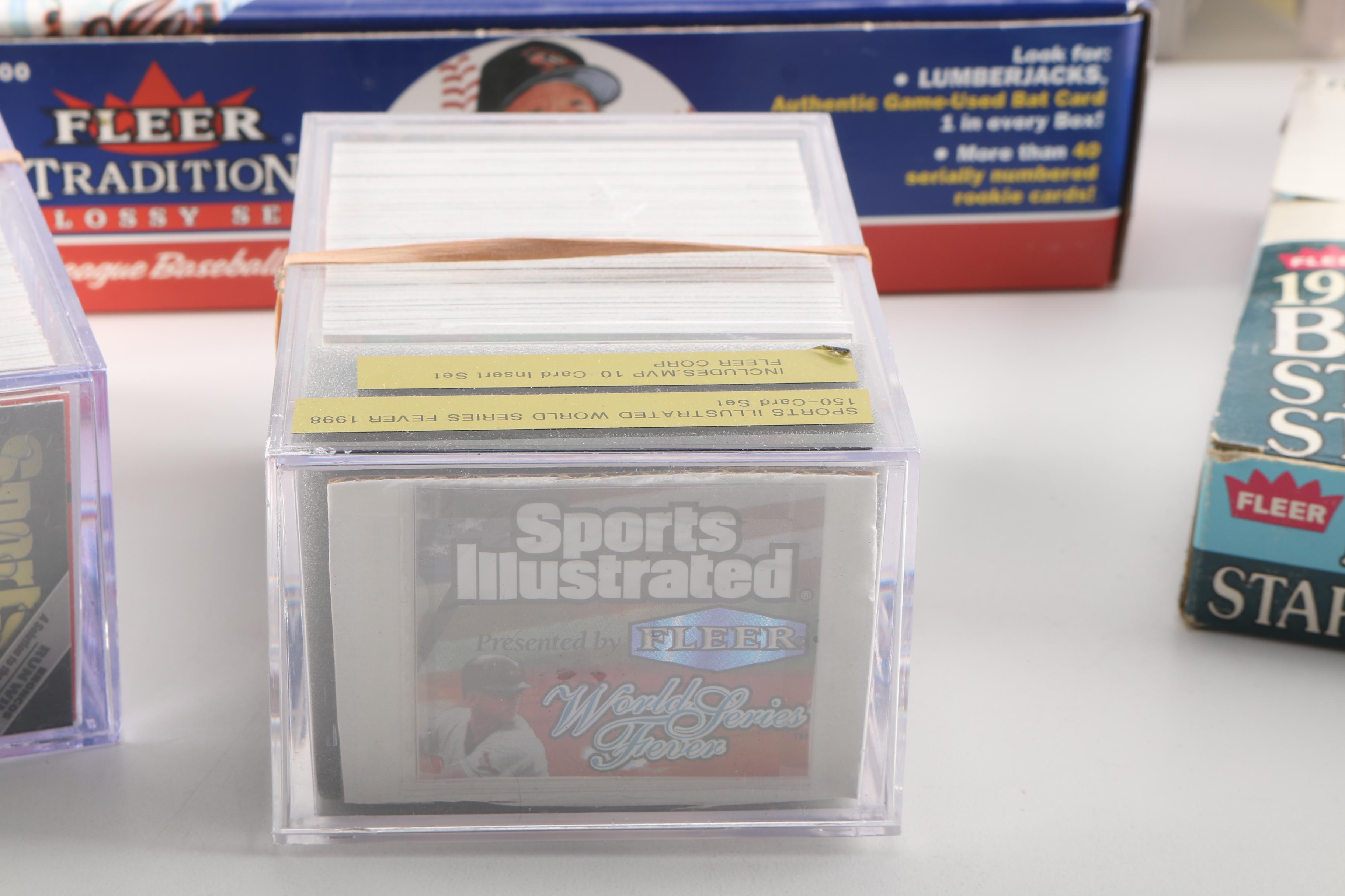 1980s, 1990s, and 2000s Fleer Baseball Cards