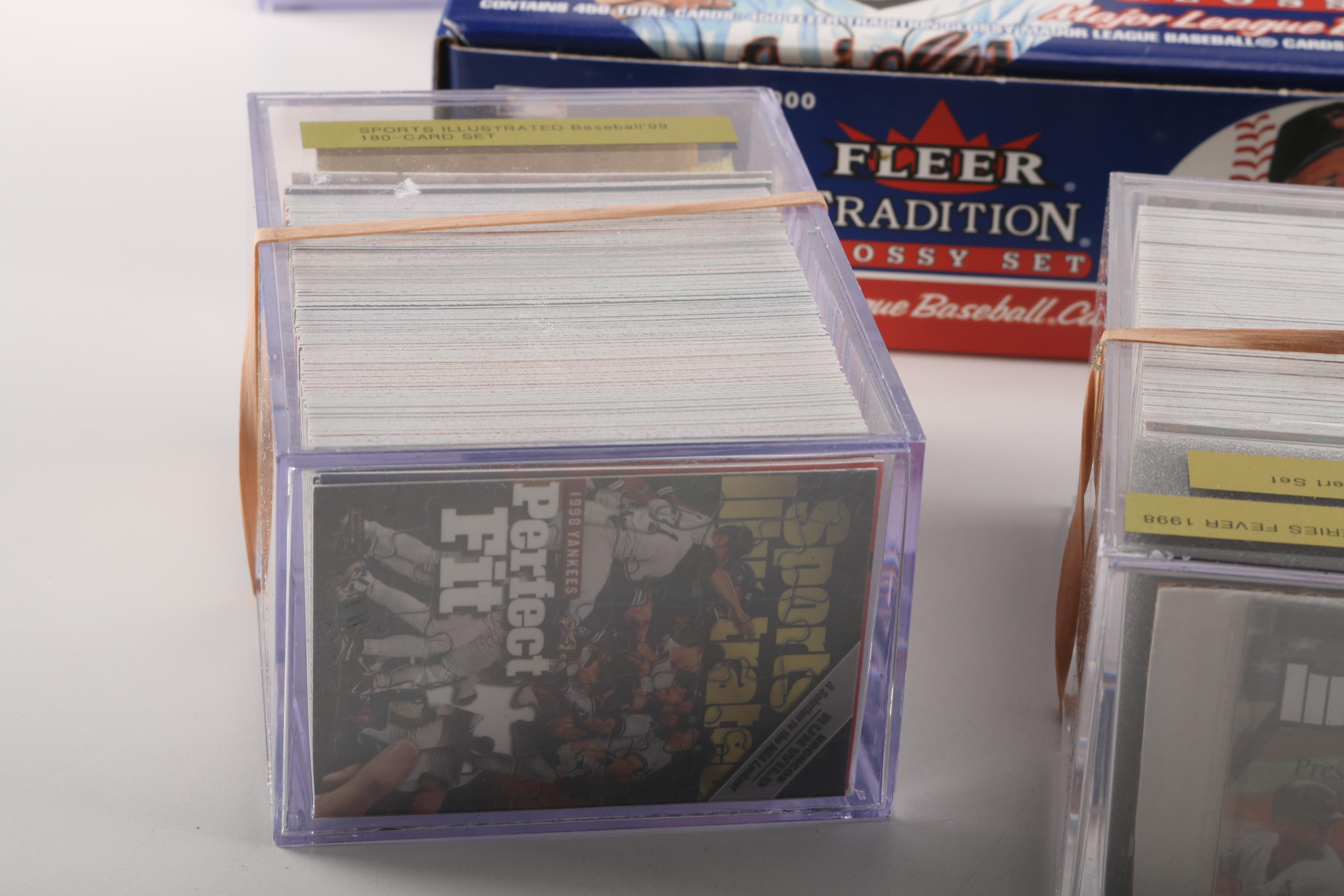 1980s, 1990s, and 2000s Fleer Baseball Cards