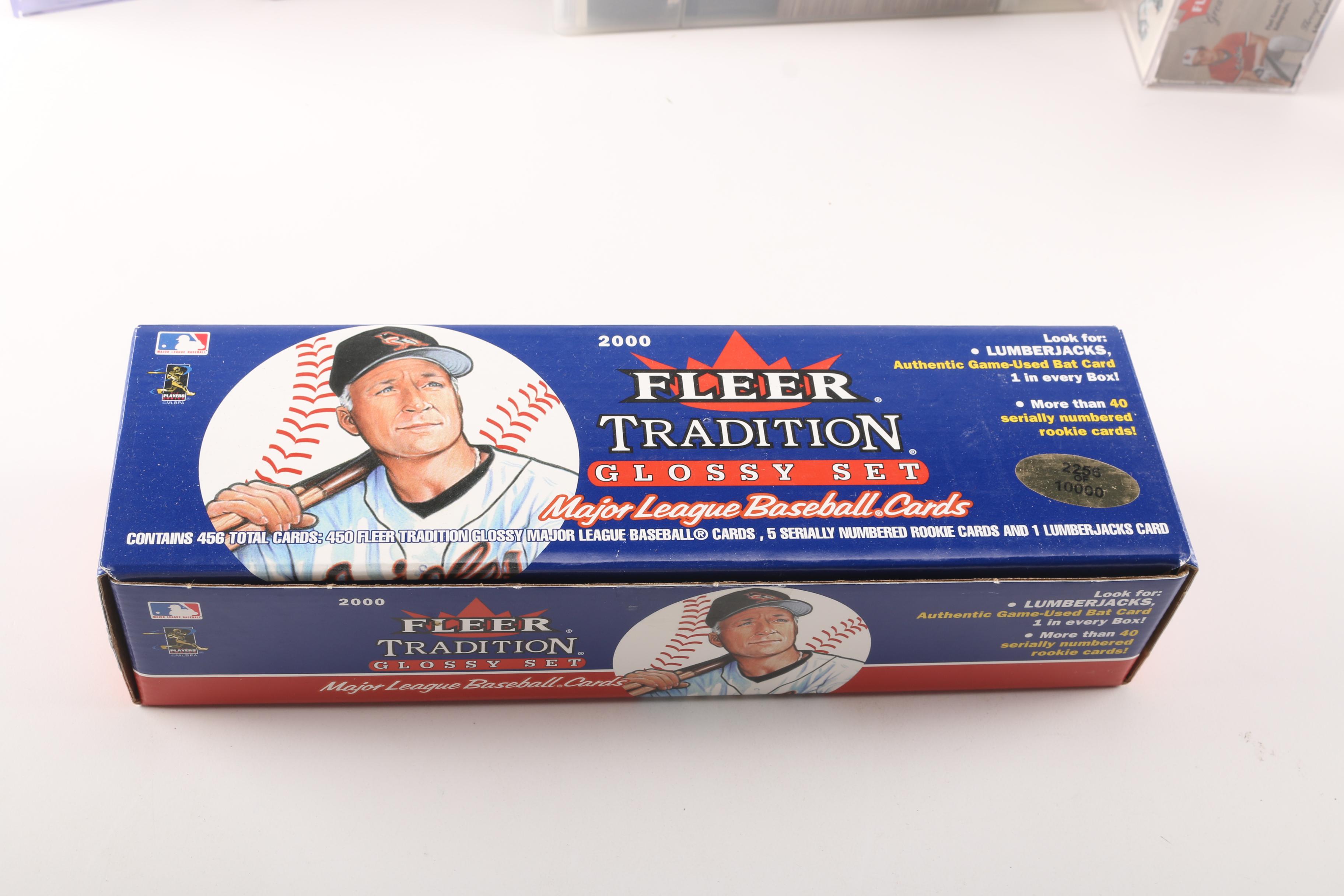 1980s, 1990s, and 2000s Fleer Baseball Cards