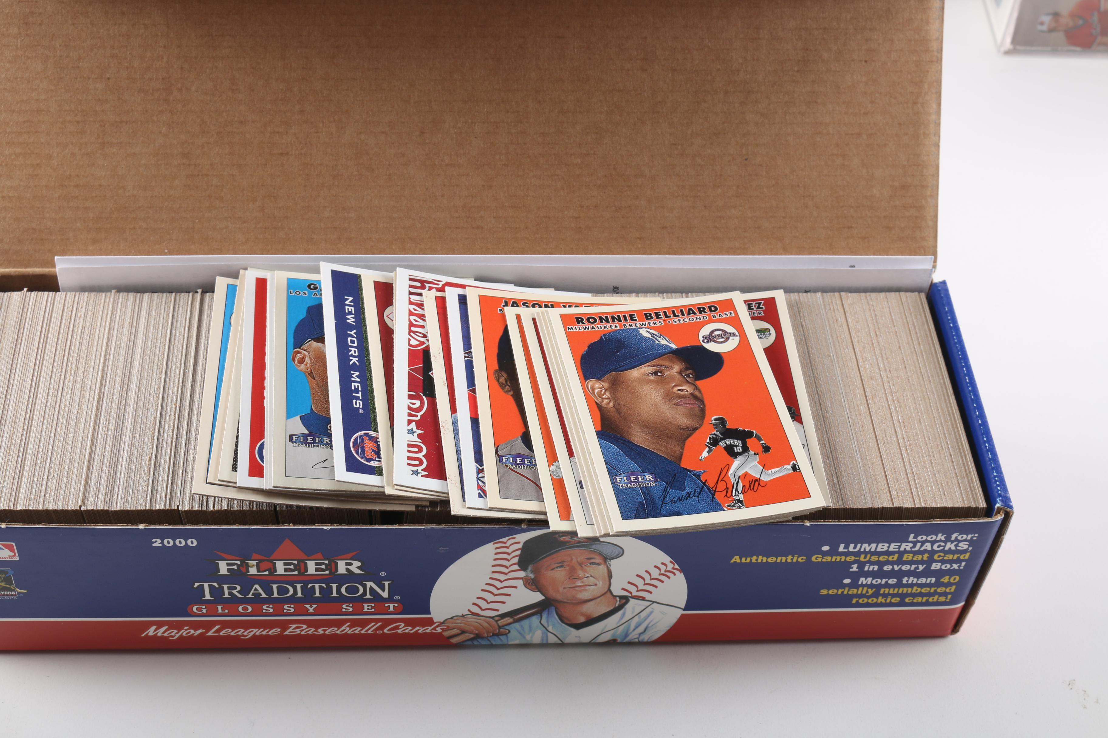 1980s, 1990s, and 2000s Fleer Baseball Cards