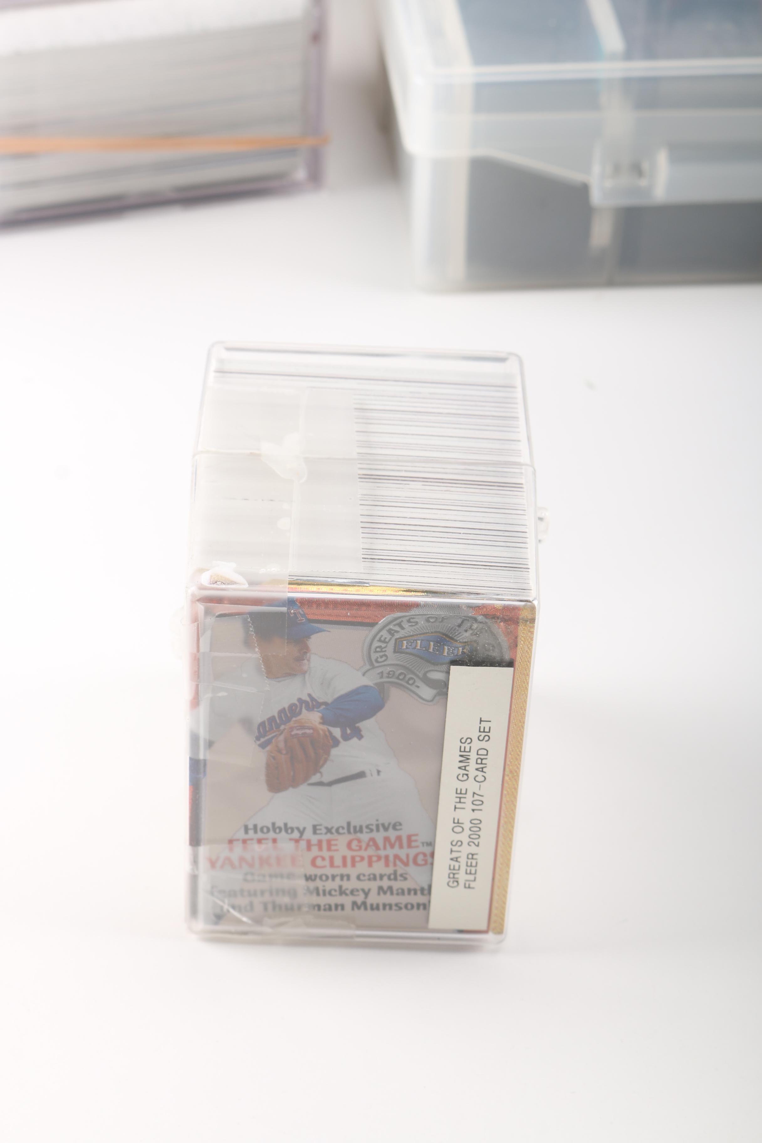 1980s, 1990s, and 2000s Fleer Baseball Cards