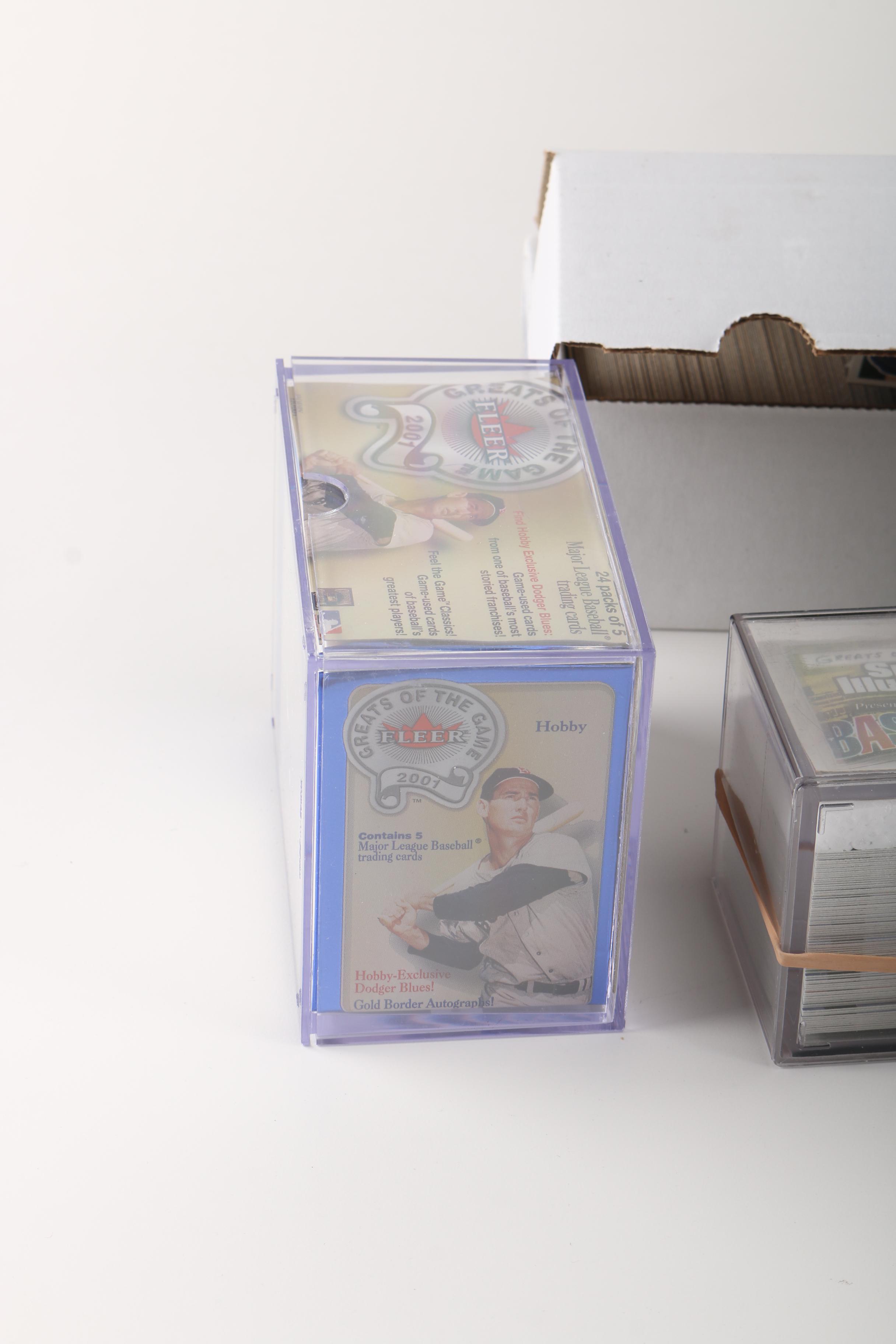 1980s, 1990s, and 2000s Fleer Baseball Cards