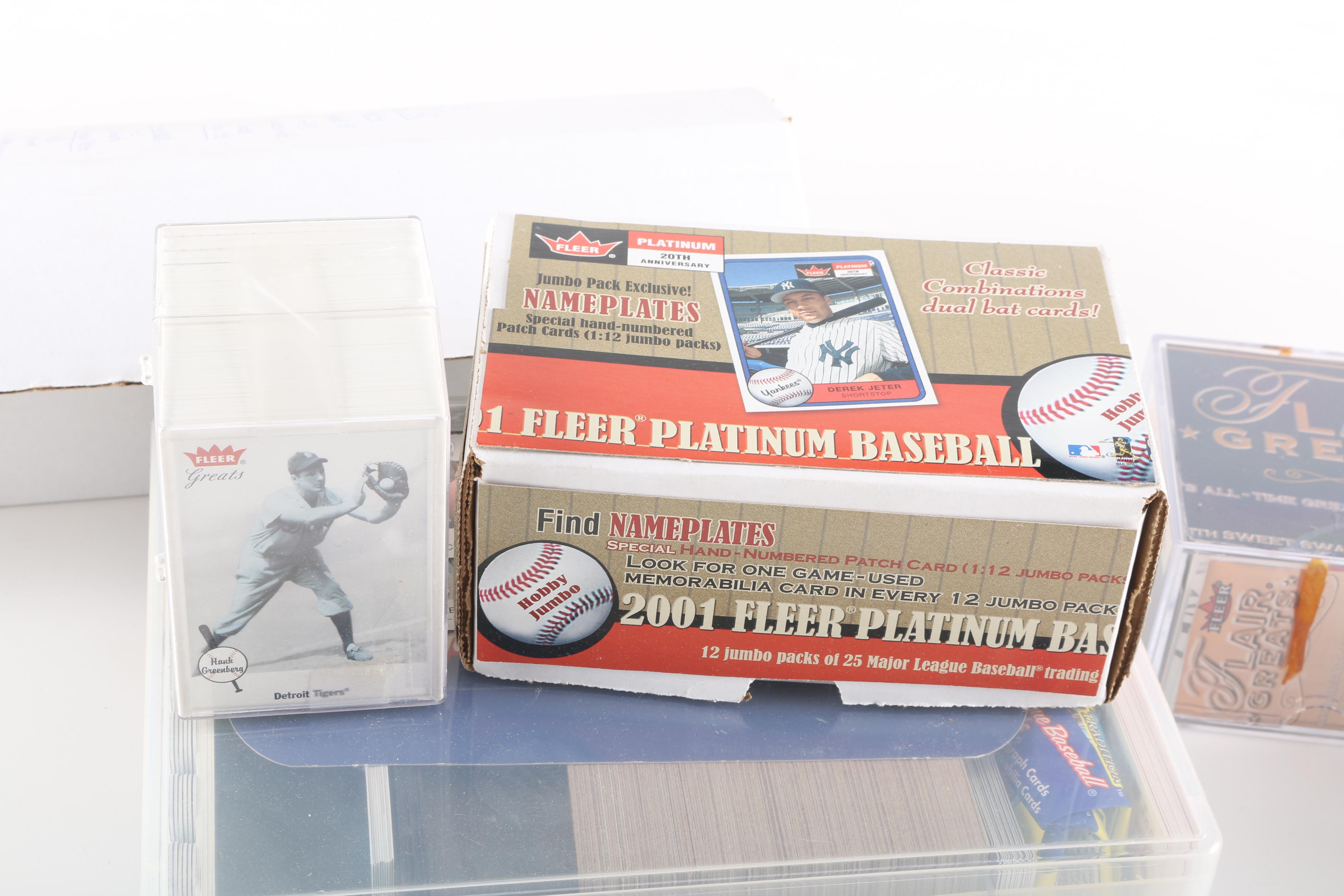 1980s, 1990s, and 2000s Fleer Baseball Cards