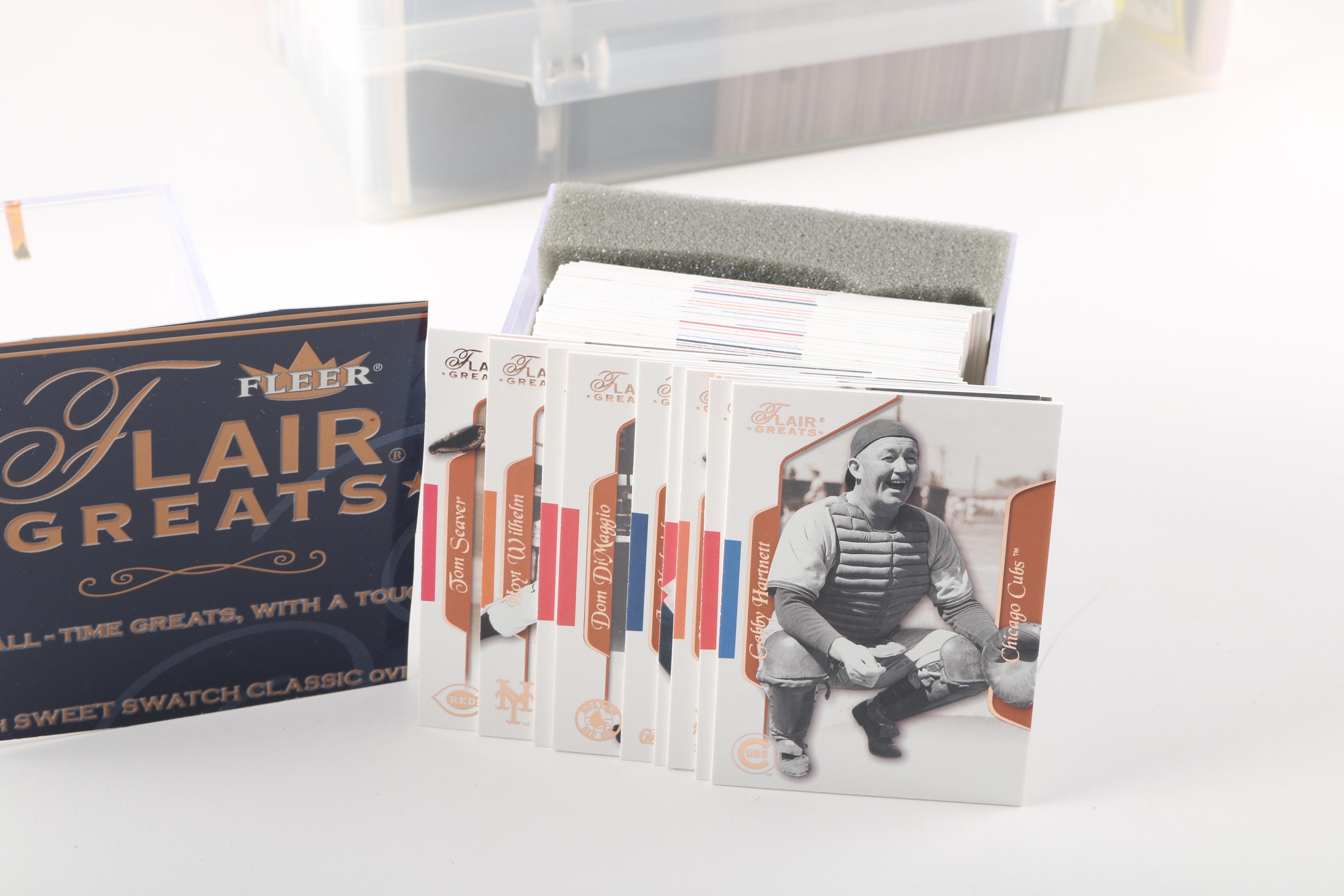 1980s, 1990s, and 2000s Fleer Baseball Cards