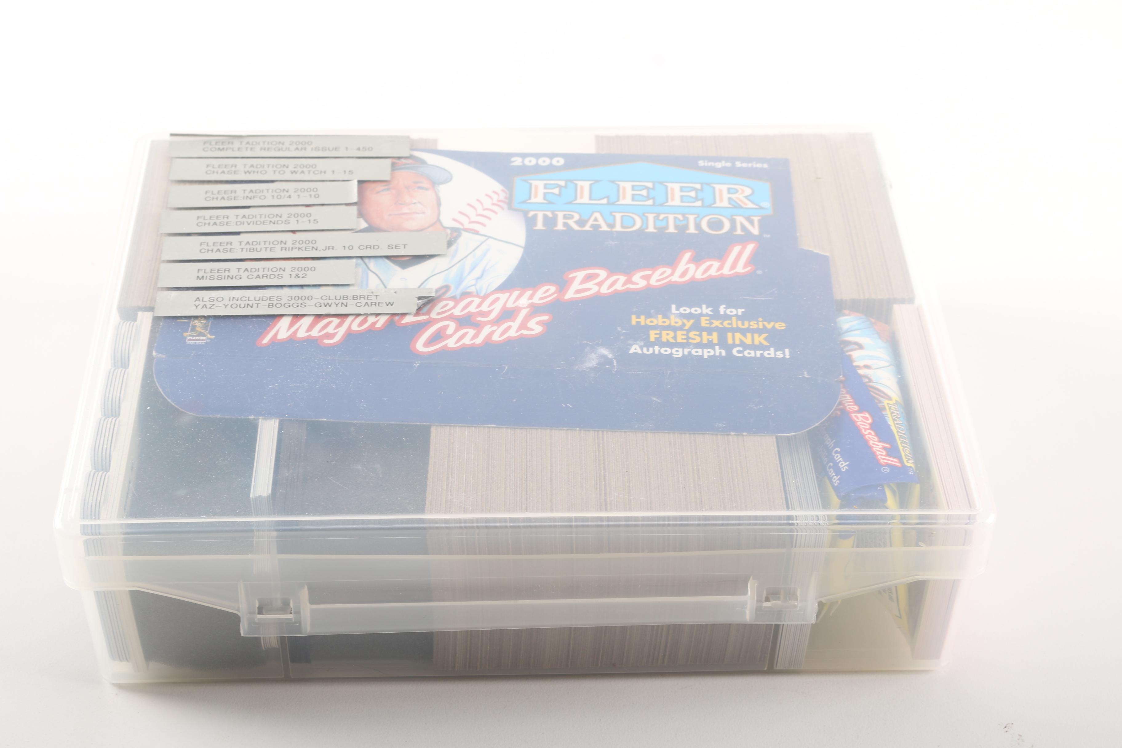 1980s, 1990s, and 2000s Fleer Baseball Cards