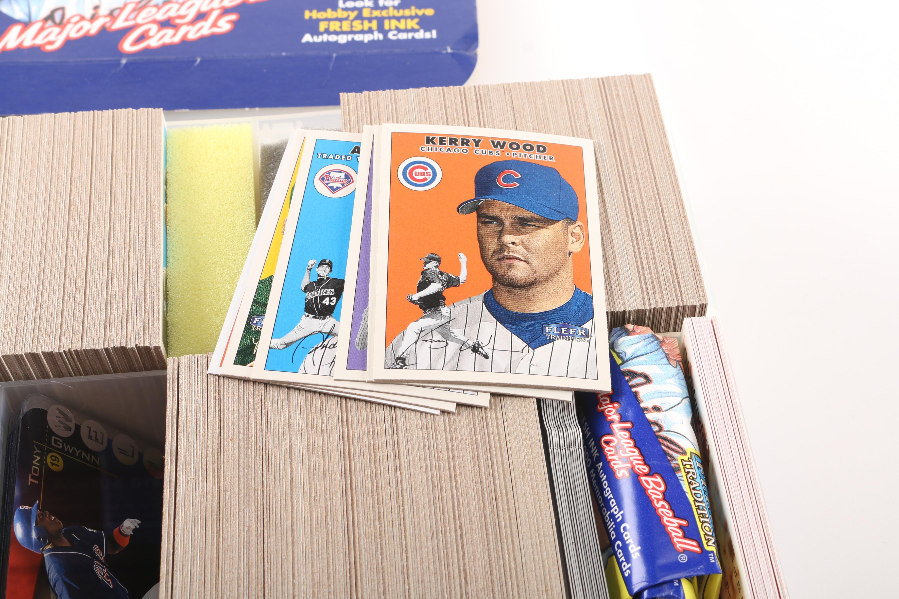 1980s, 1990s, and 2000s Fleer Baseball Cards