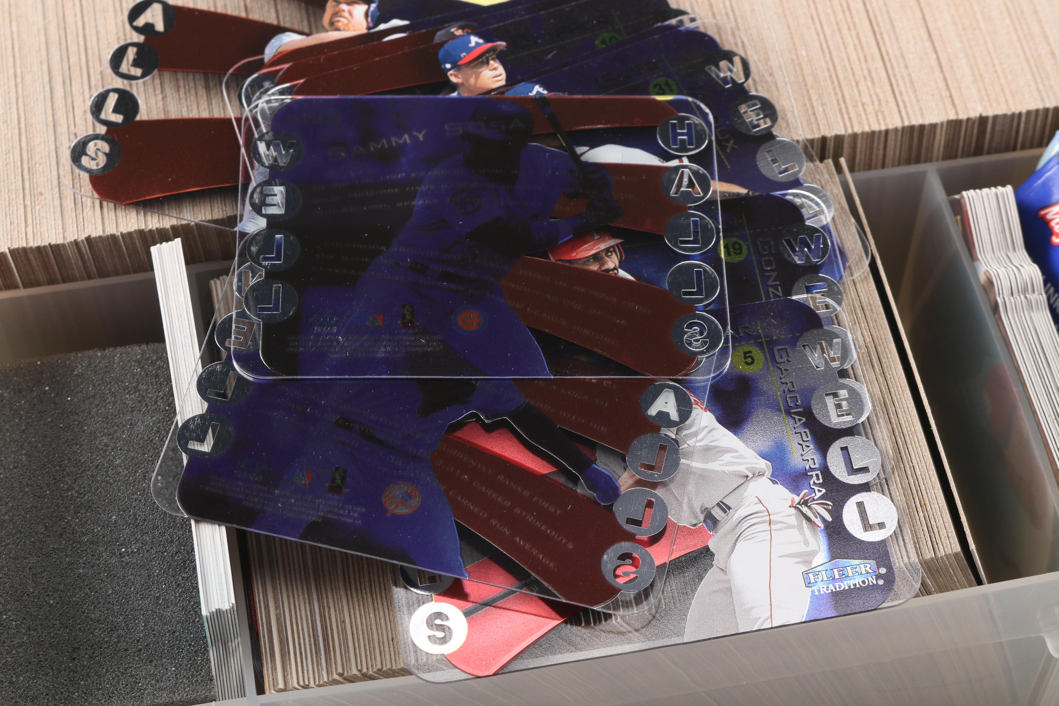 1980s, 1990s, and 2000s Fleer Baseball Cards