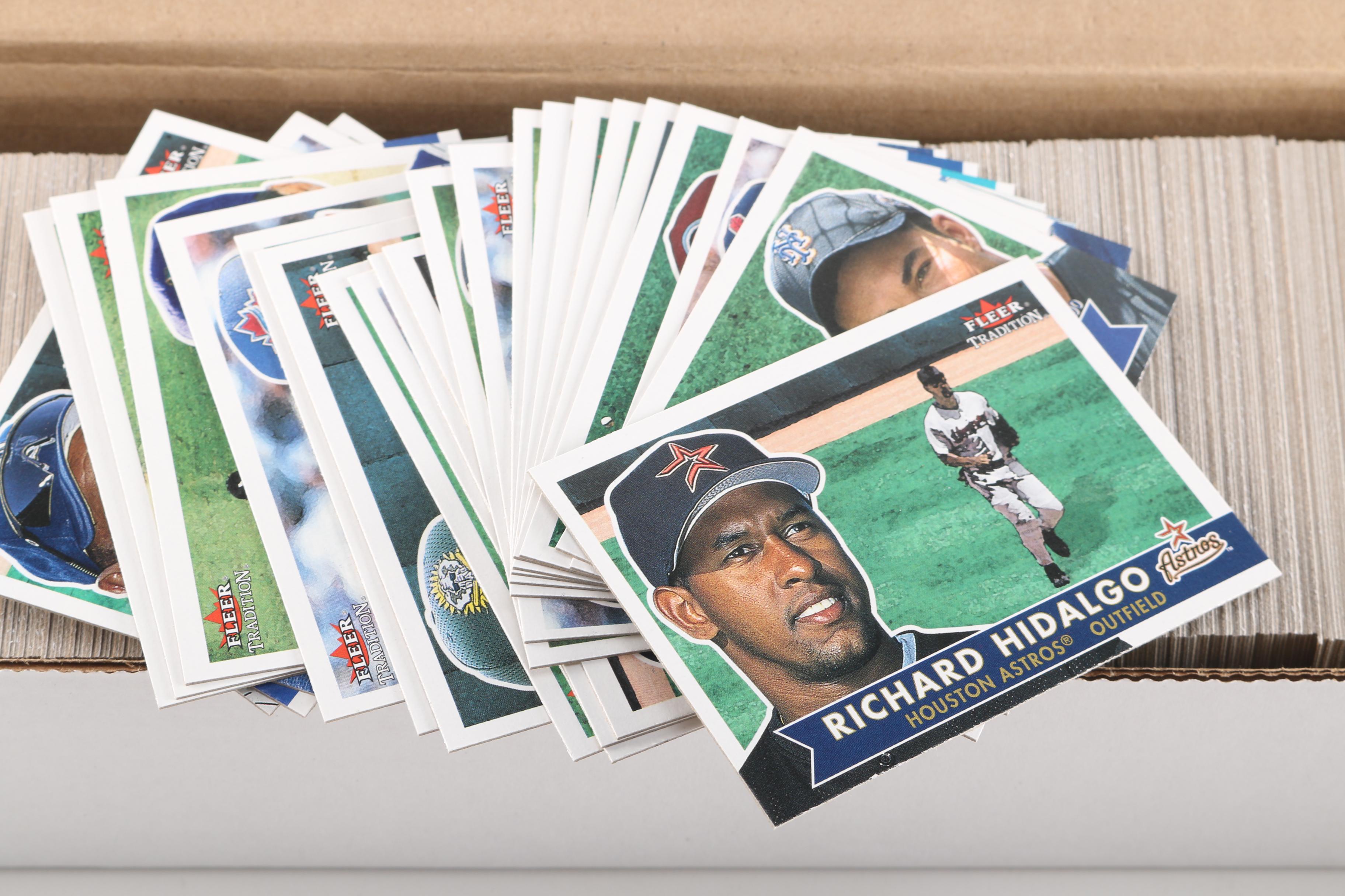 1980s, 1990s, and 2000s Fleer Baseball Cards