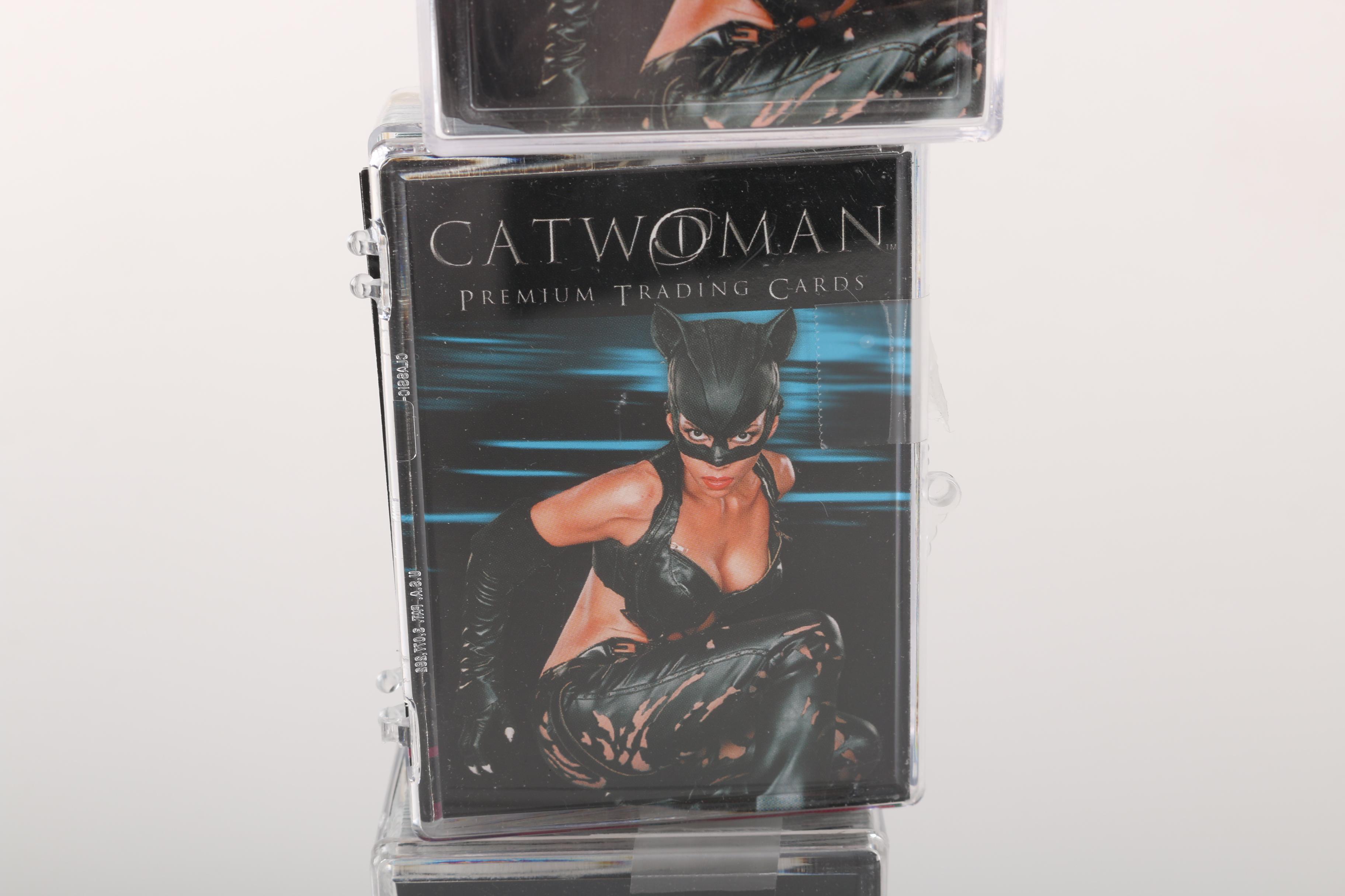 DC Movie Memorabilia Including "Batman Begins" and "Catwoman"