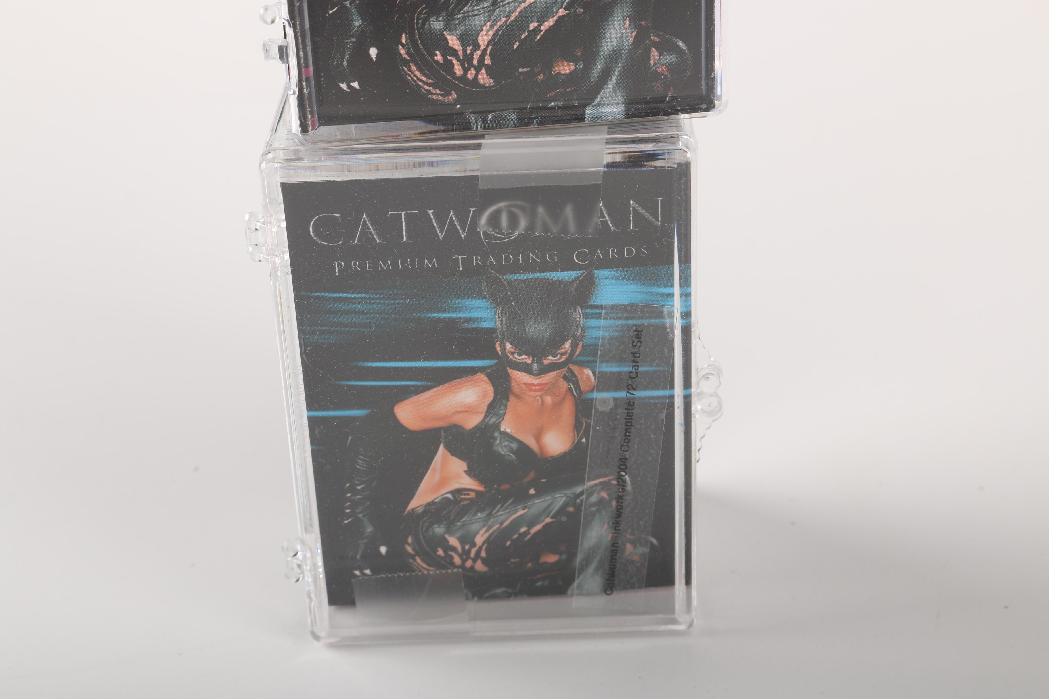 DC Movie Memorabilia Including "Batman Begins" and "Catwoman"