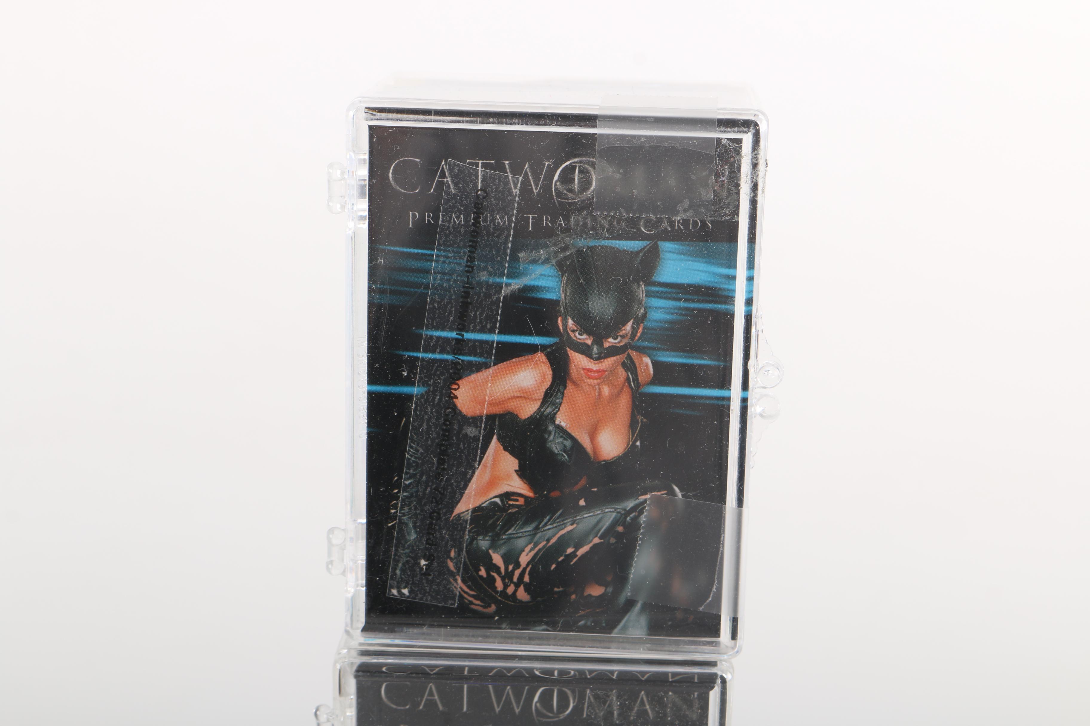 DC Movie Memorabilia Including "Batman Begins" and "Catwoman"