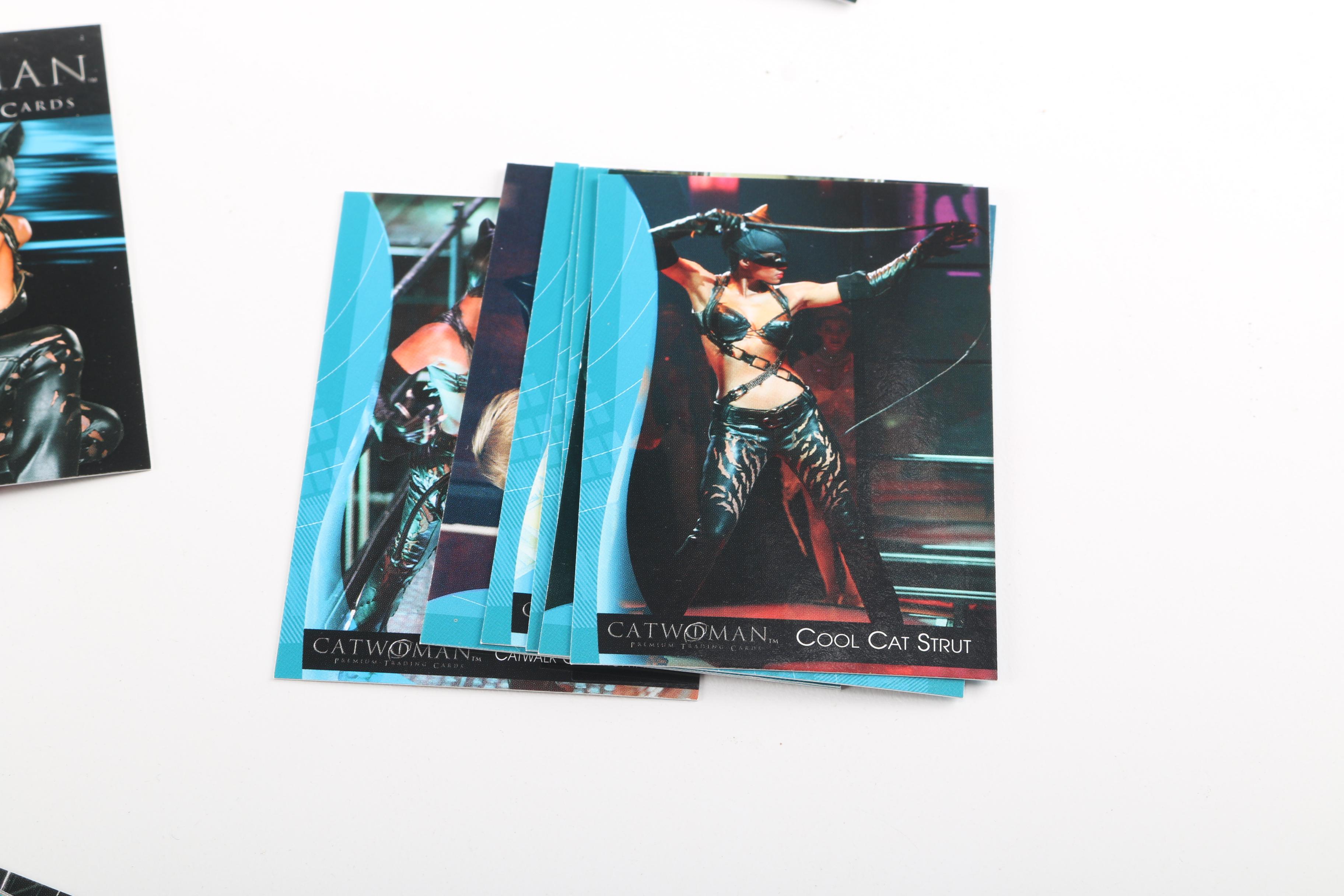 DC Movie Memorabilia Including "Batman Begins" and "Catwoman"