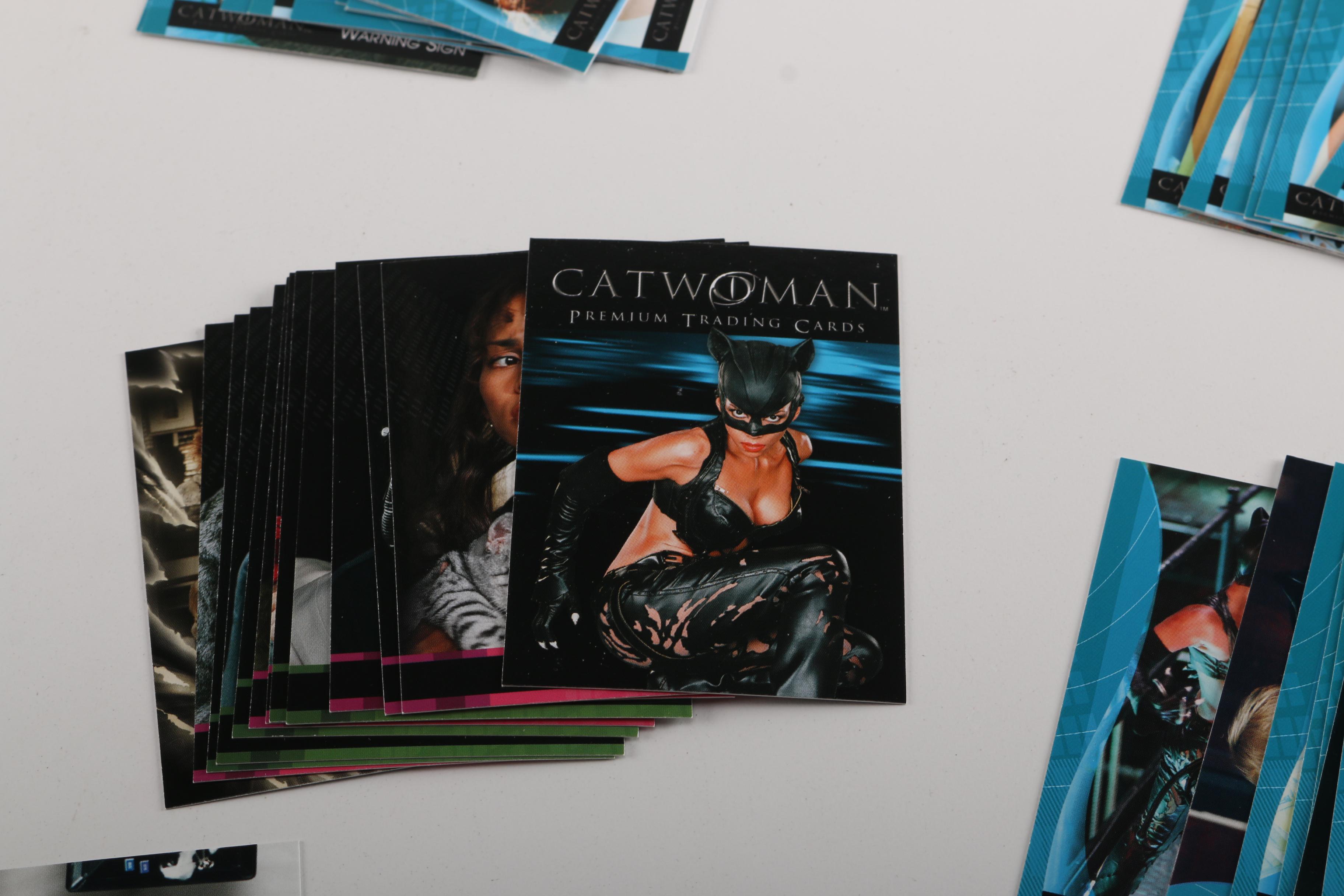 DC Movie Memorabilia Including "Batman Begins" and "Catwoman"