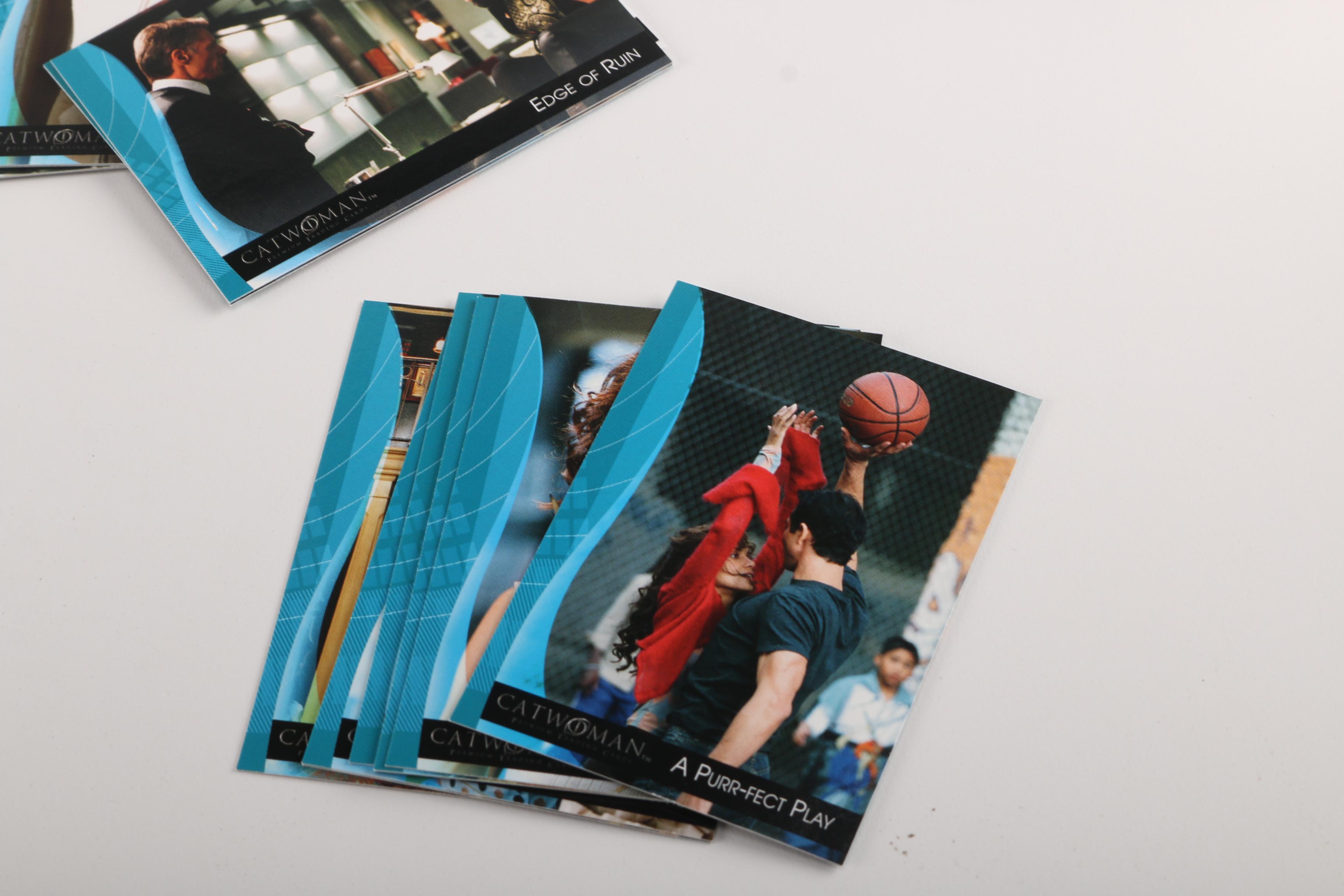 DC Movie Memorabilia Including "Batman Begins" and "Catwoman"