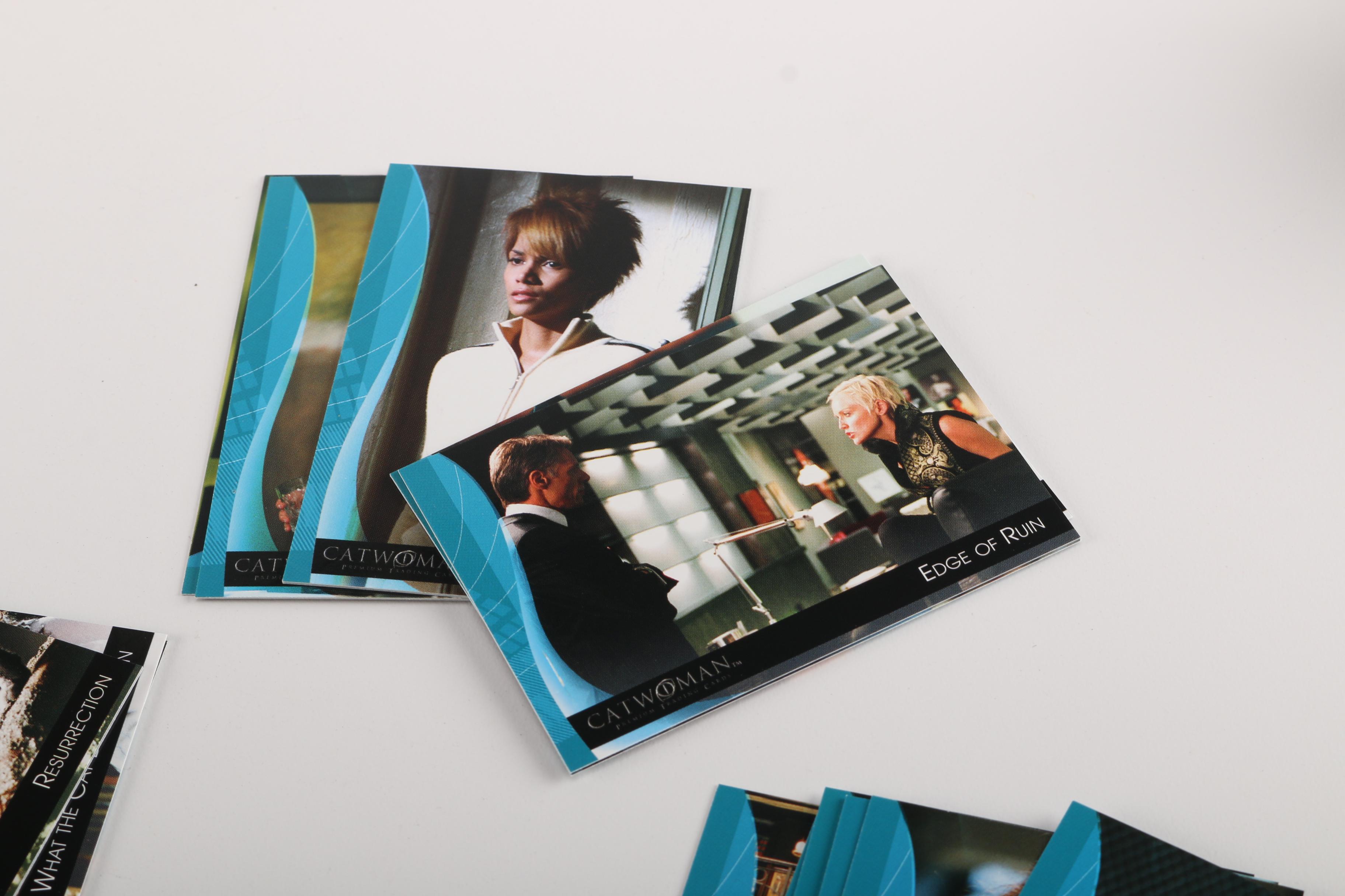 DC Movie Memorabilia Including "Batman Begins" and "Catwoman"