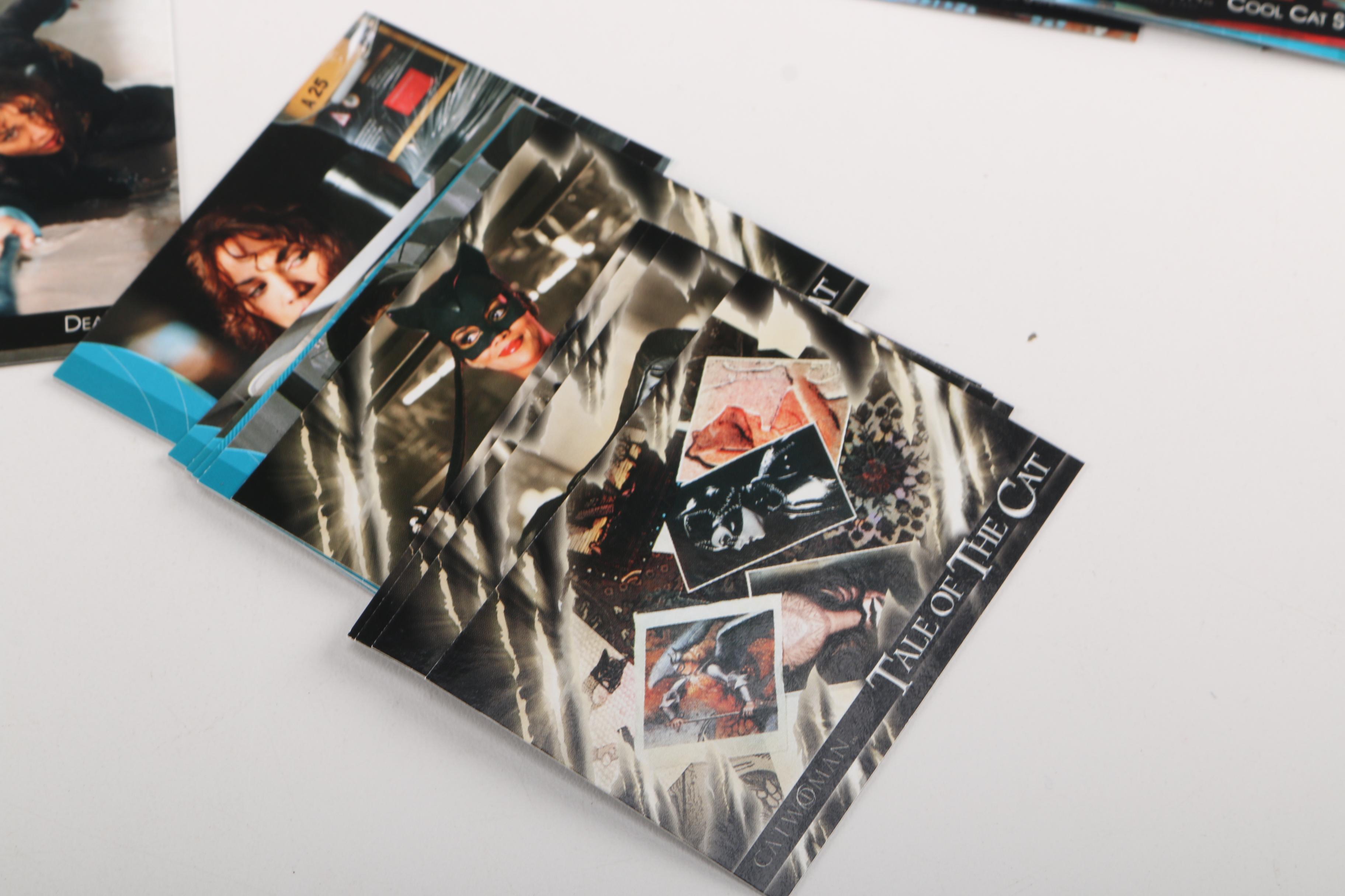 DC Movie Memorabilia Including "Batman Begins" and "Catwoman"