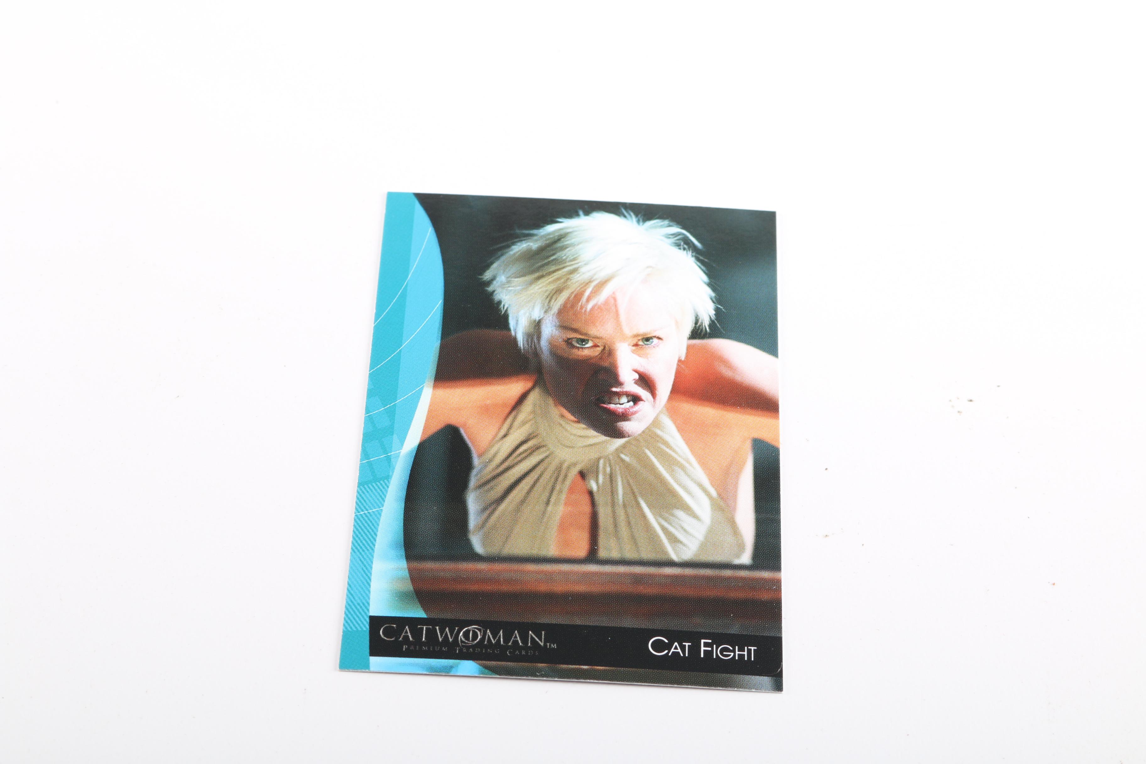 DC Movie Memorabilia Including "Batman Begins" and "Catwoman"