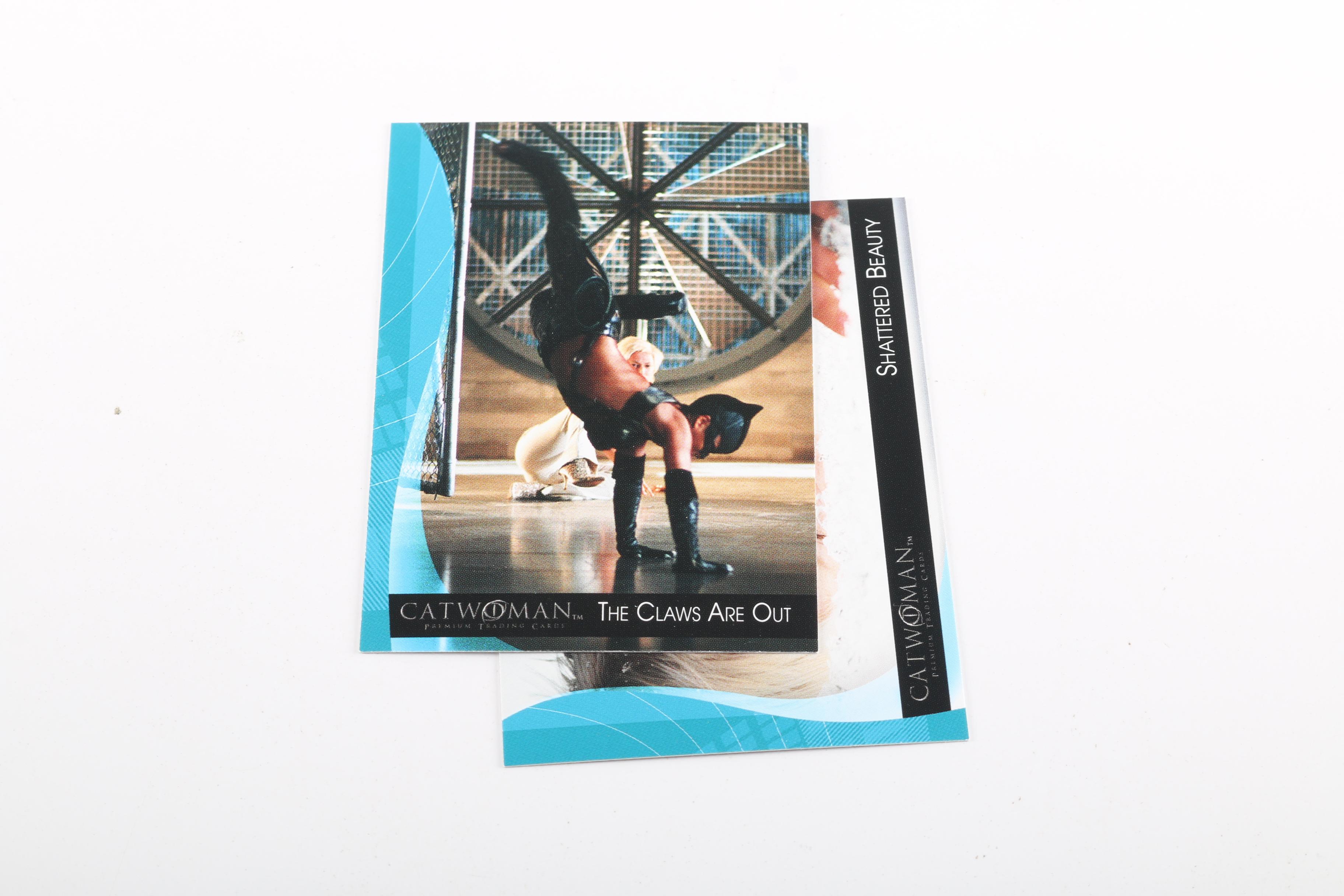 DC Movie Memorabilia Including "Batman Begins" and "Catwoman"